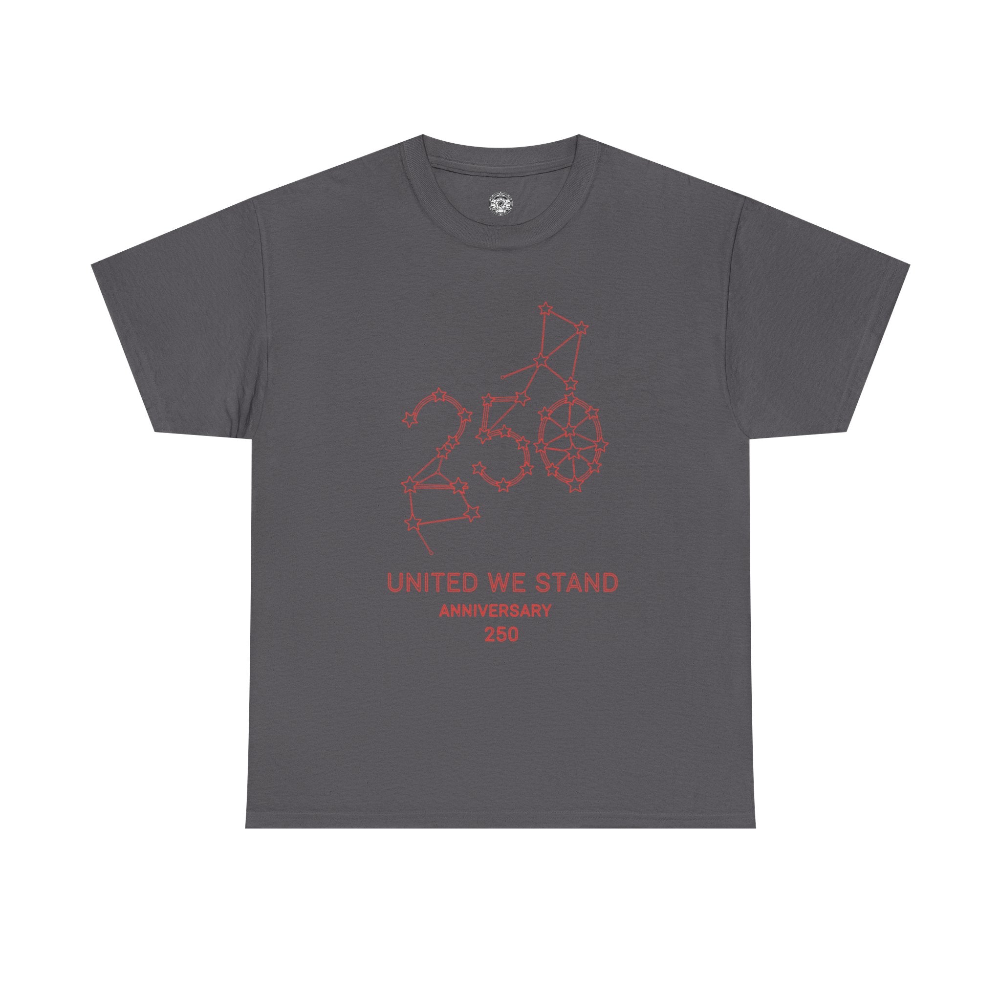 Unisex Heavy Cotton Tee — 250th Anniversary "United We Stand"