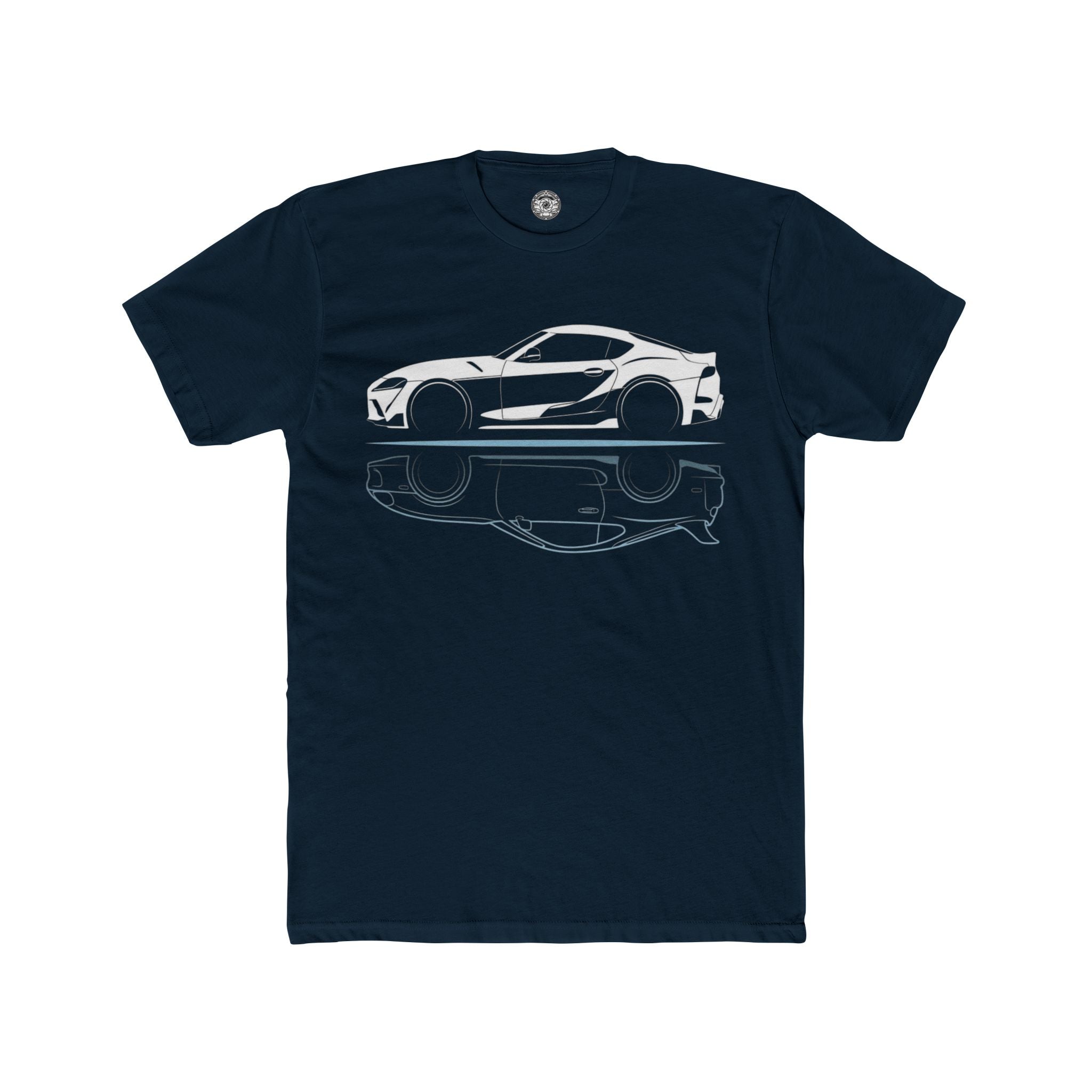 Men's Cotton Crew Tee — A80 & A90 Reflection