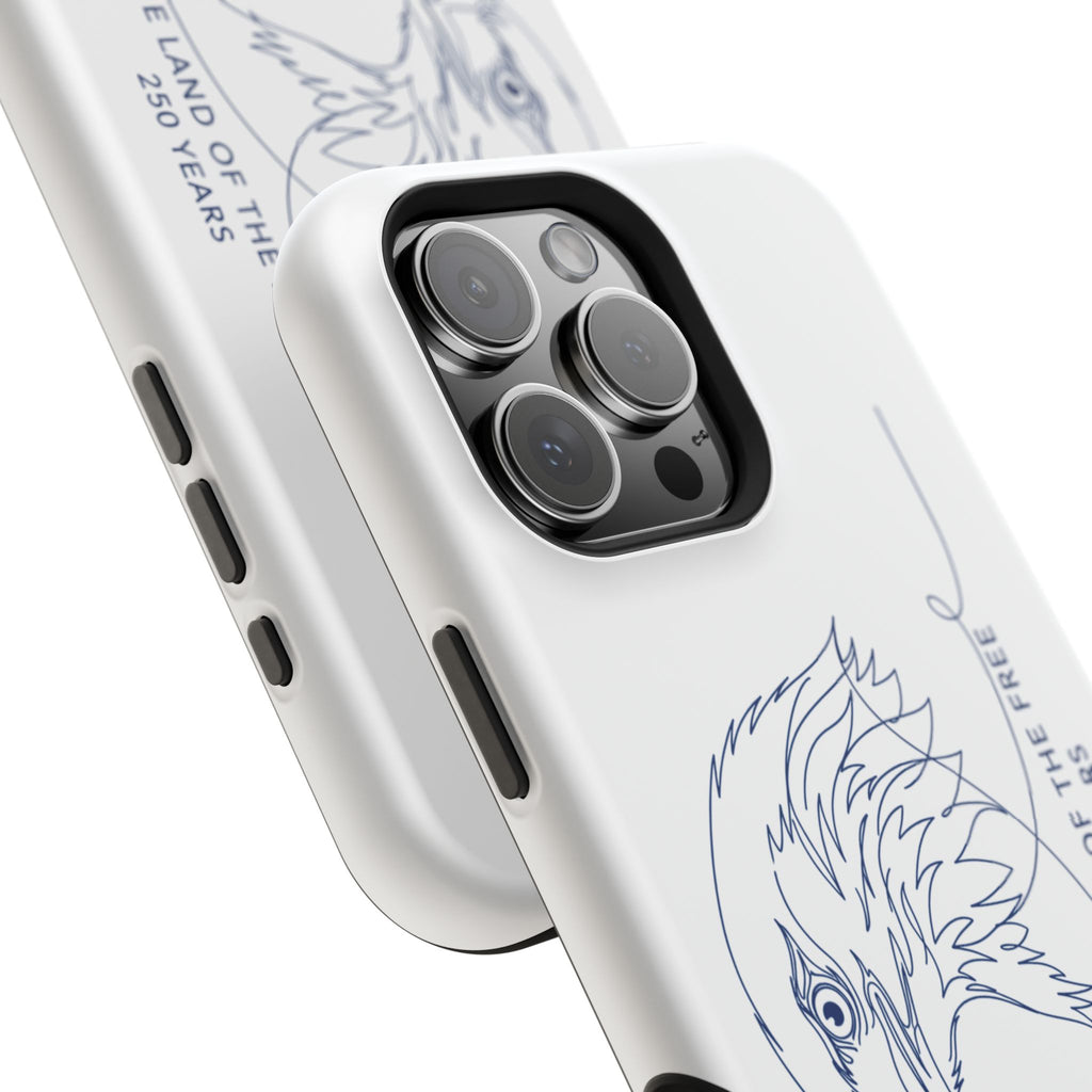 Magnetic Impact-Resistant Phone Case — "The Land of the Free" 250 Years