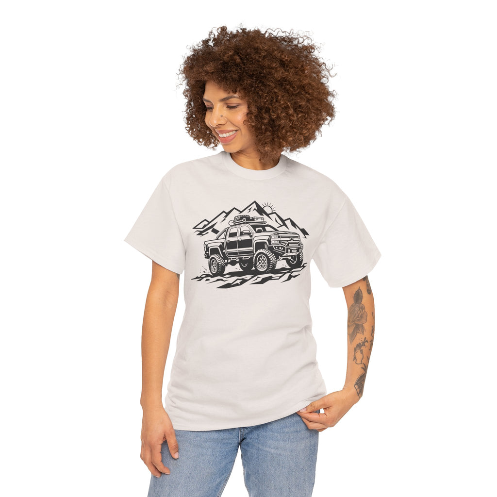 Unisex Heavy Cotton Tee — Mountain 4x4 Adventure