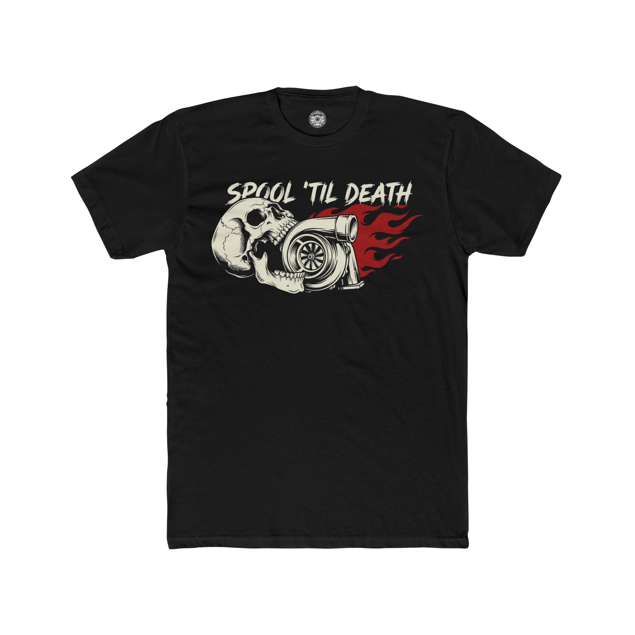 Men's Cotton Crew Tee — Spool ’til Death