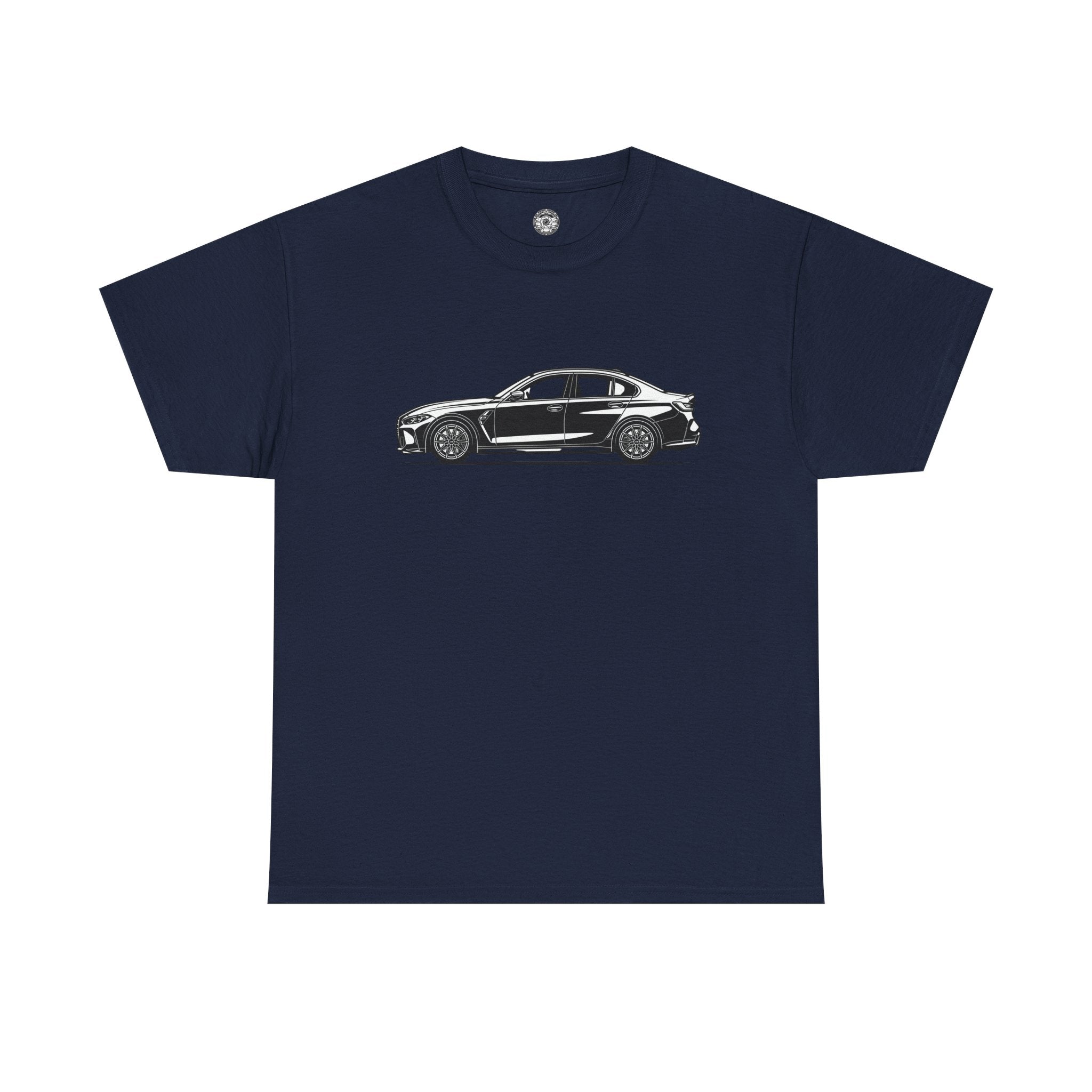Unisex Heavy Cotton Tee — G80 Side Profile