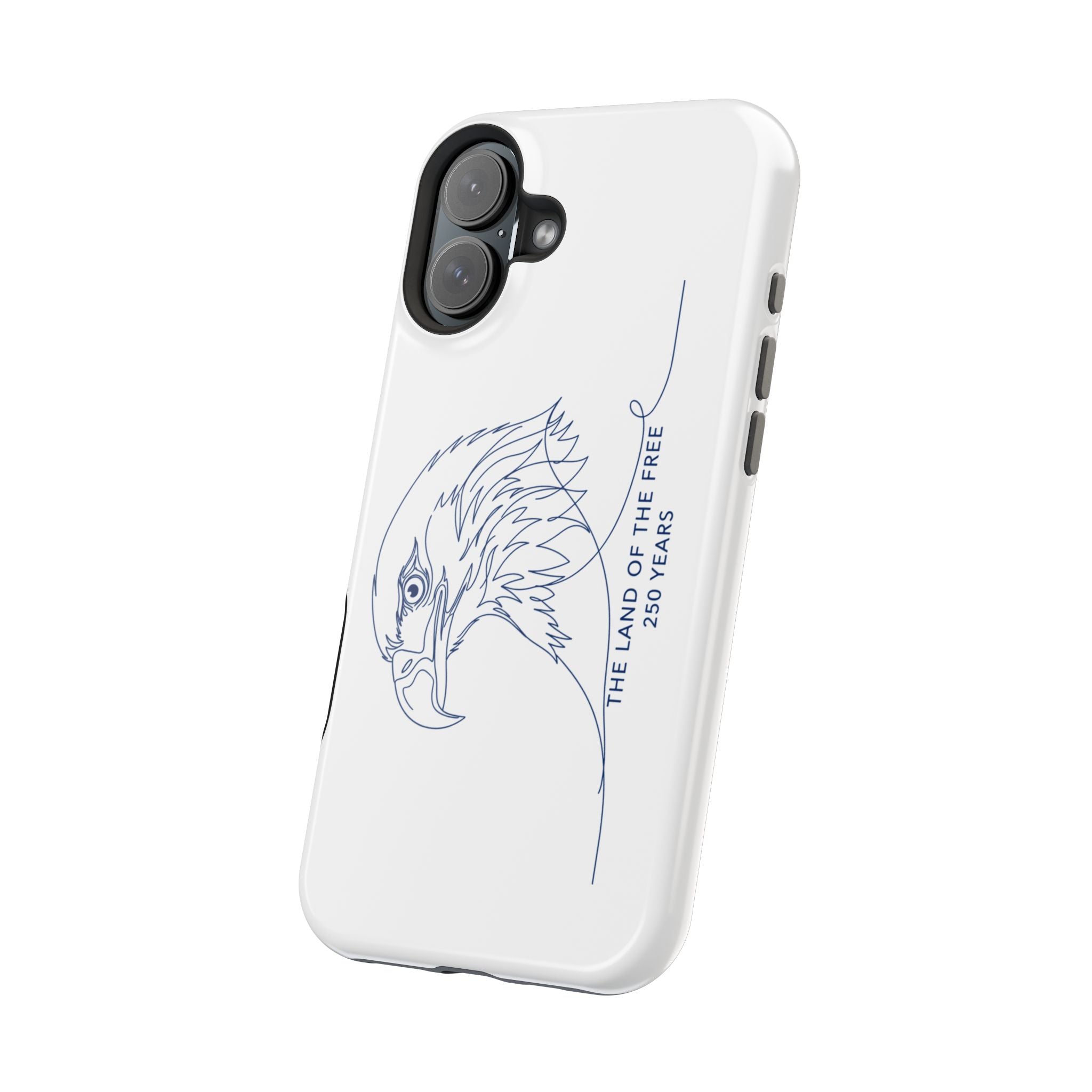 Magnetic Impact-Resistant Phone Case — "The Land of the Free" 250 Years
