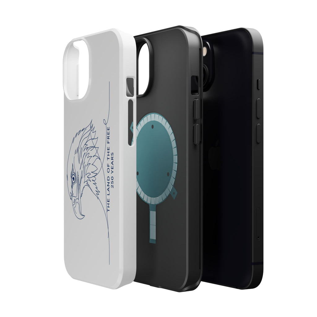 Magnetic Impact-Resistant Phone Case — "The Land of the Free" 250 Years