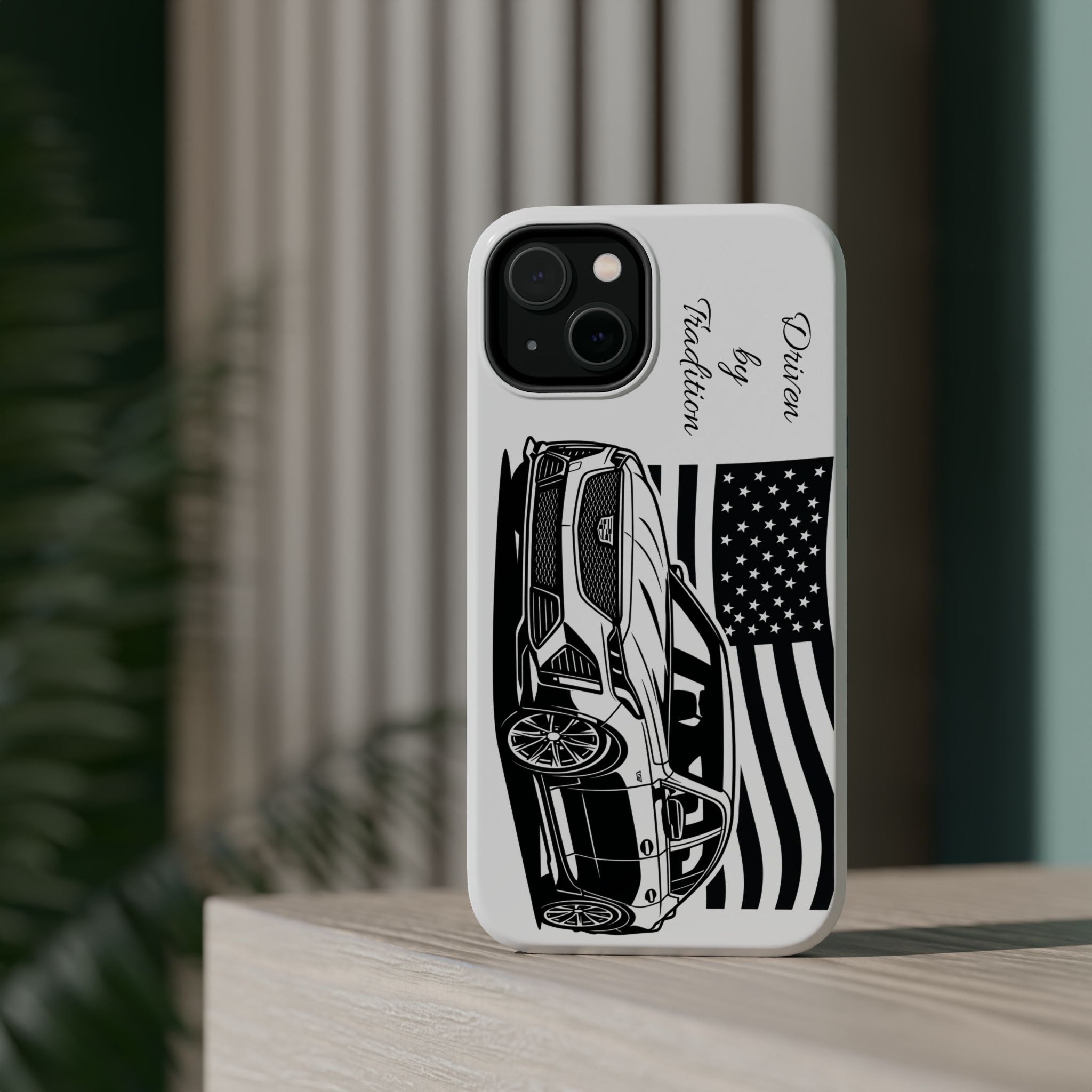 Magnetic Impact-Resistant Phone Case — "Driven by Tradition"