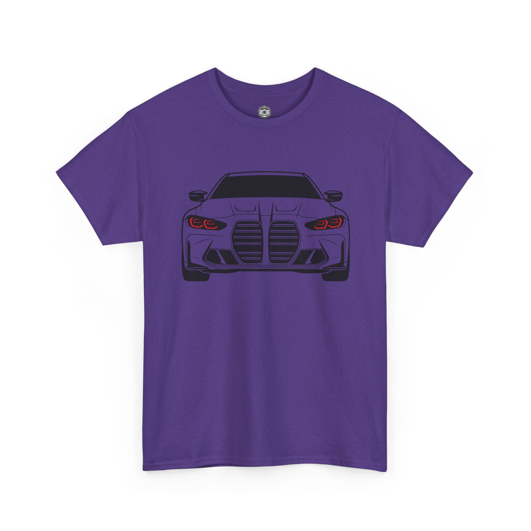 Unisex Heavy Cotton Tee — G80 Illuminated Headlights (Red)