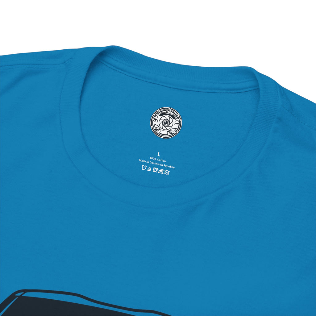 Unisex Heavy Cotton Tee — A90 Illuminated Headlights (Yellow)