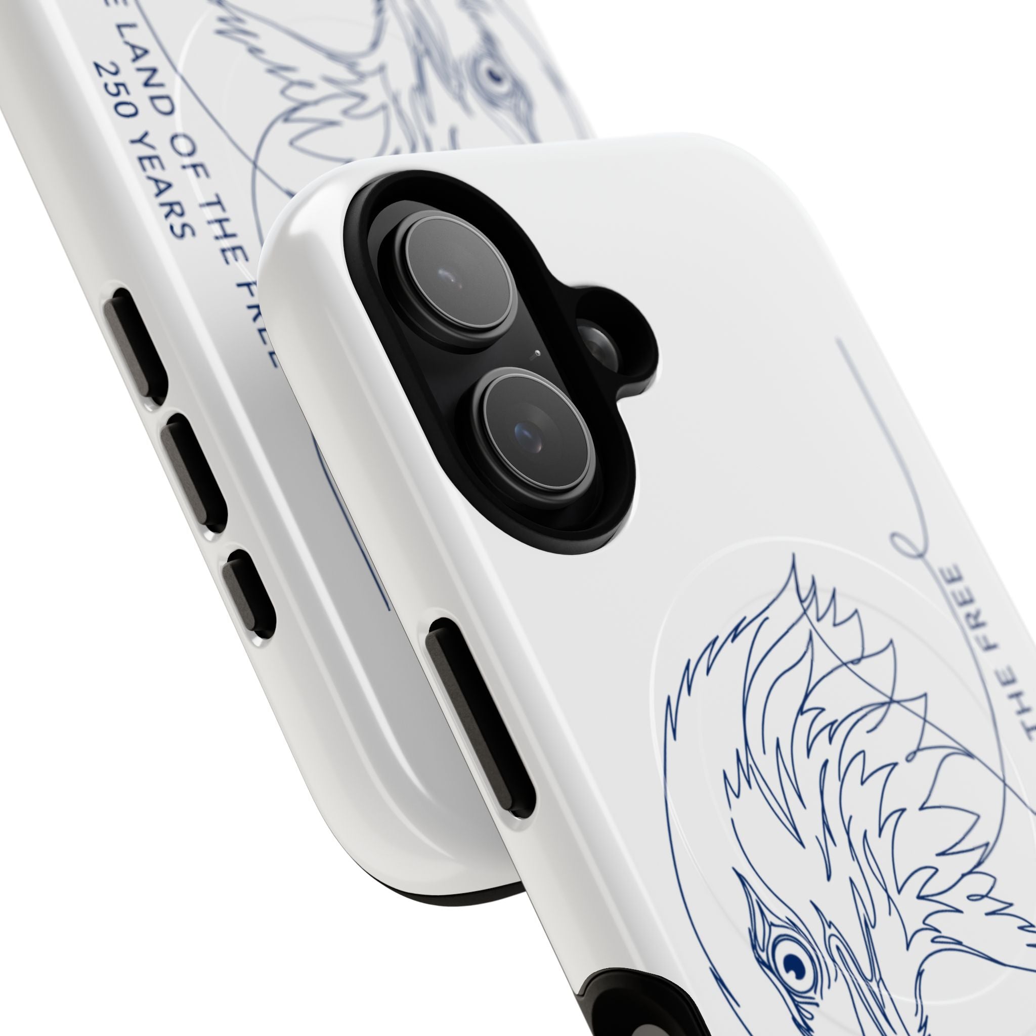 Magnetic iPhone 17 Case — "The Land of the Free, 250 Years"