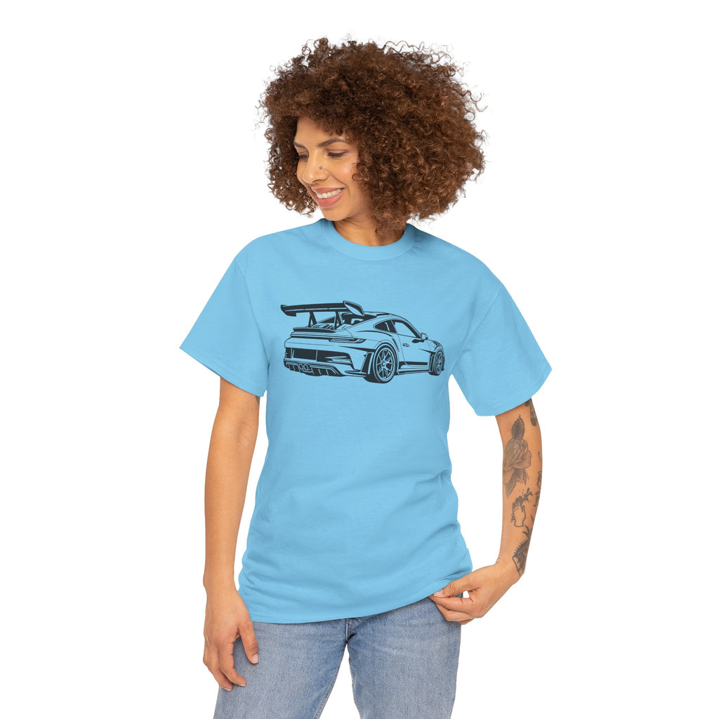 Unisex Heavy Cotton Tee — 992 Rear Profile