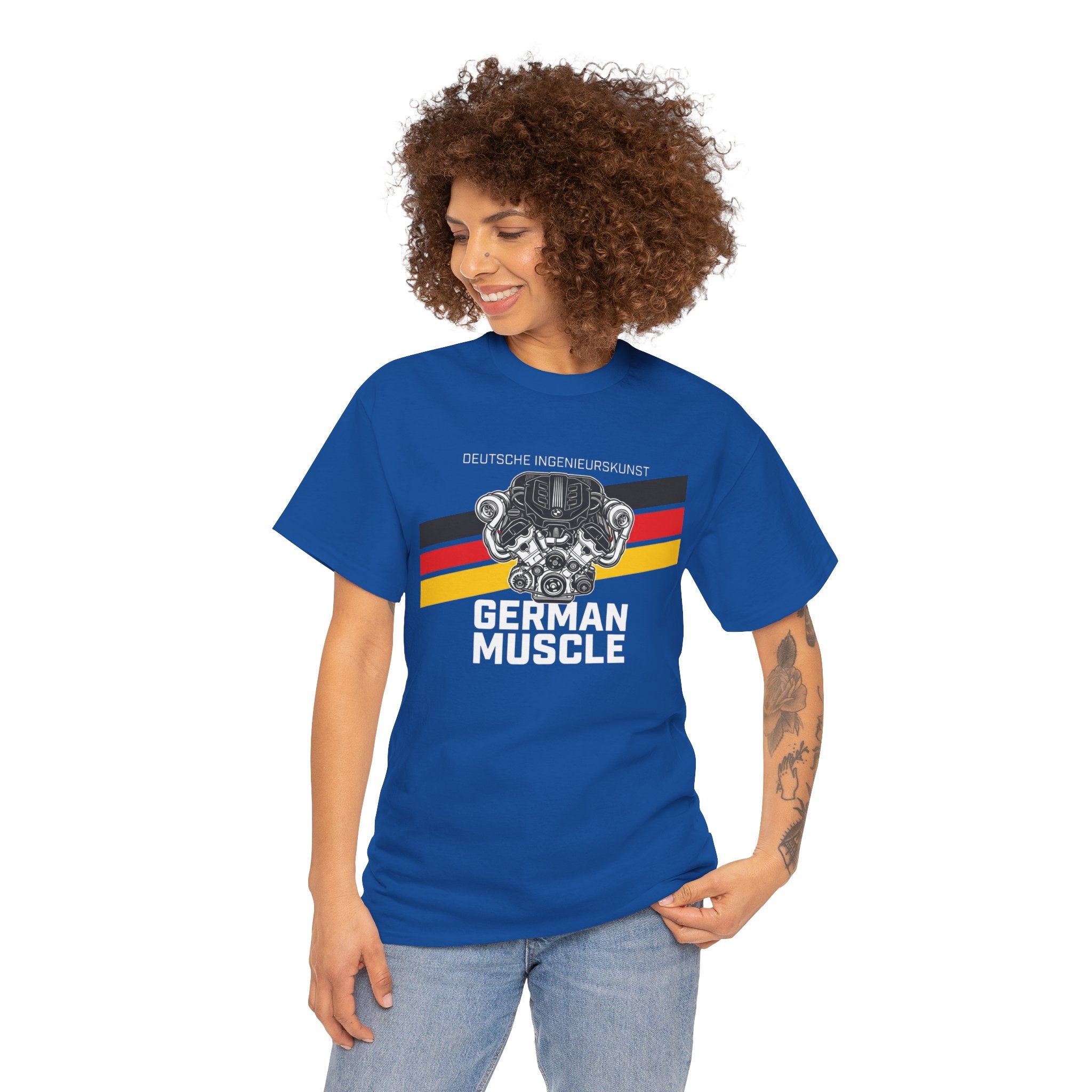 Unisex Heavy Cotton Tee - German Muscle