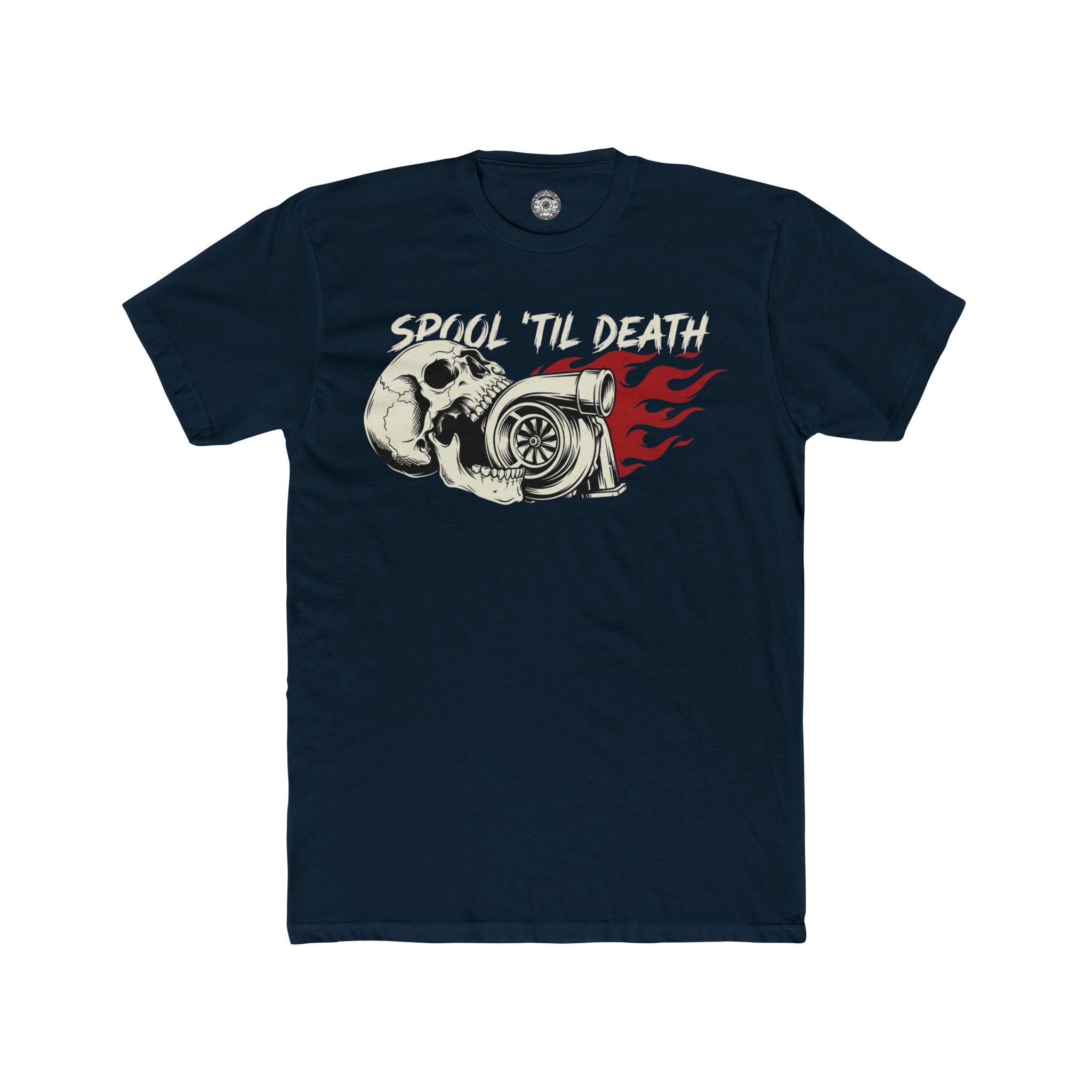 Men's Cotton Crew Tee — Spool ’til Death