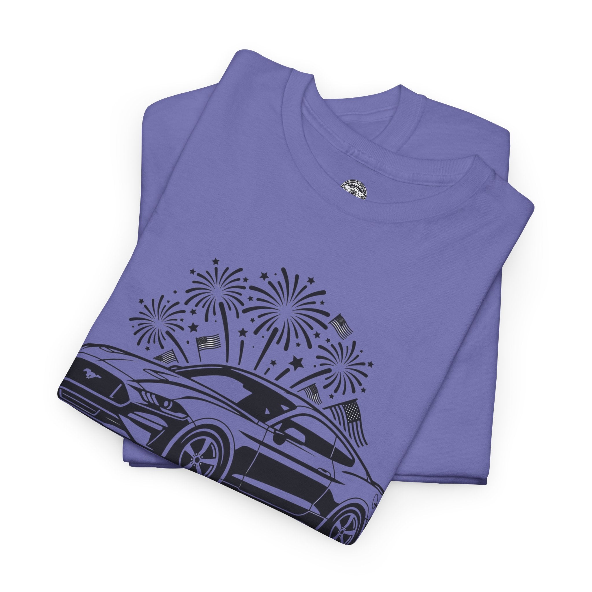 Unisex Heavy Cotton Tee — 4th of July — Modern American Muscle