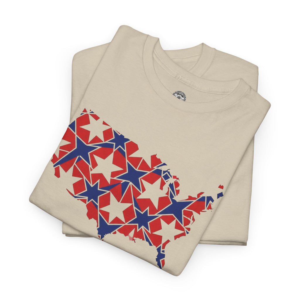 Unisex Heavy Cotton Tee — Land of the Free