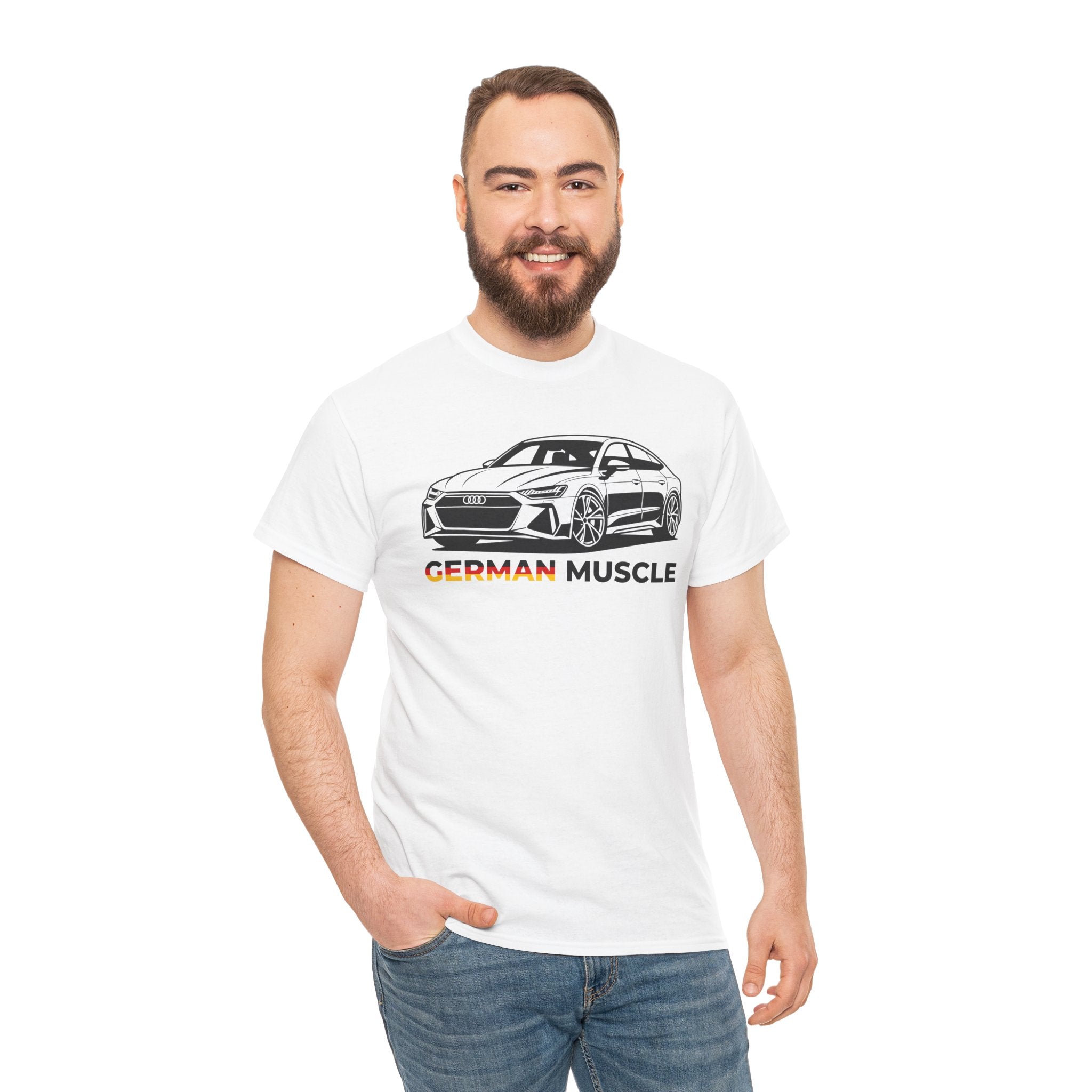 Unisex Heavy Cotton Tee — German Muscle