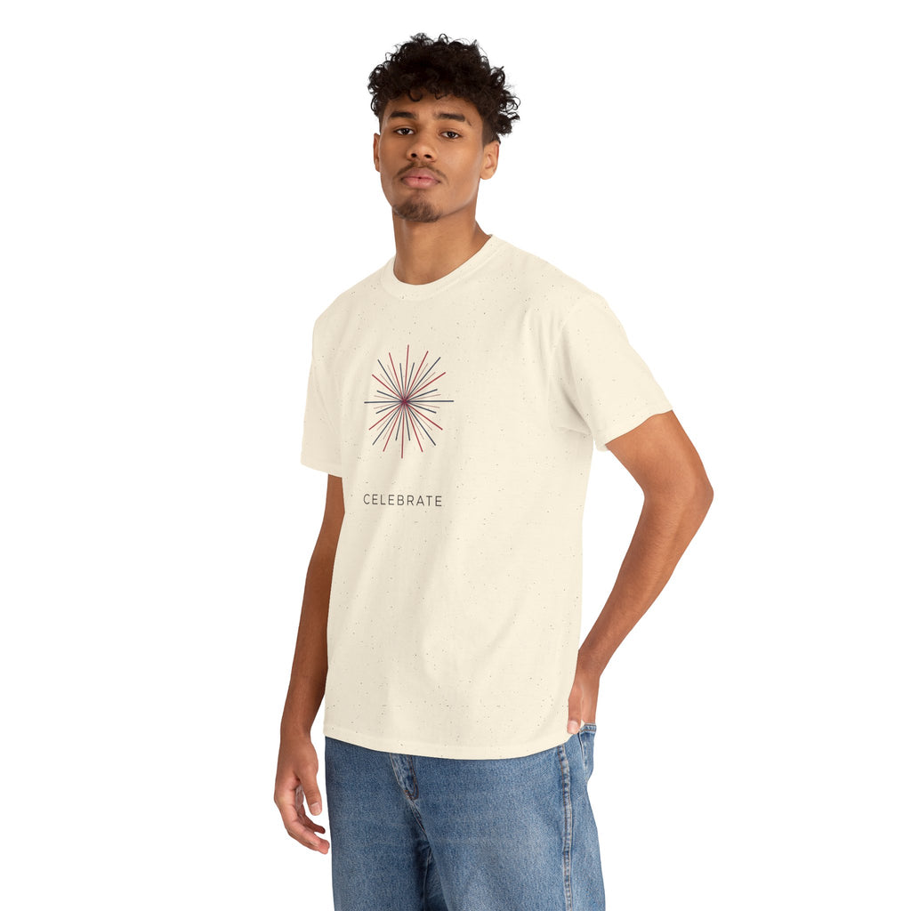Unisex Heavy Cotton Tee — Celebrate 4th of July