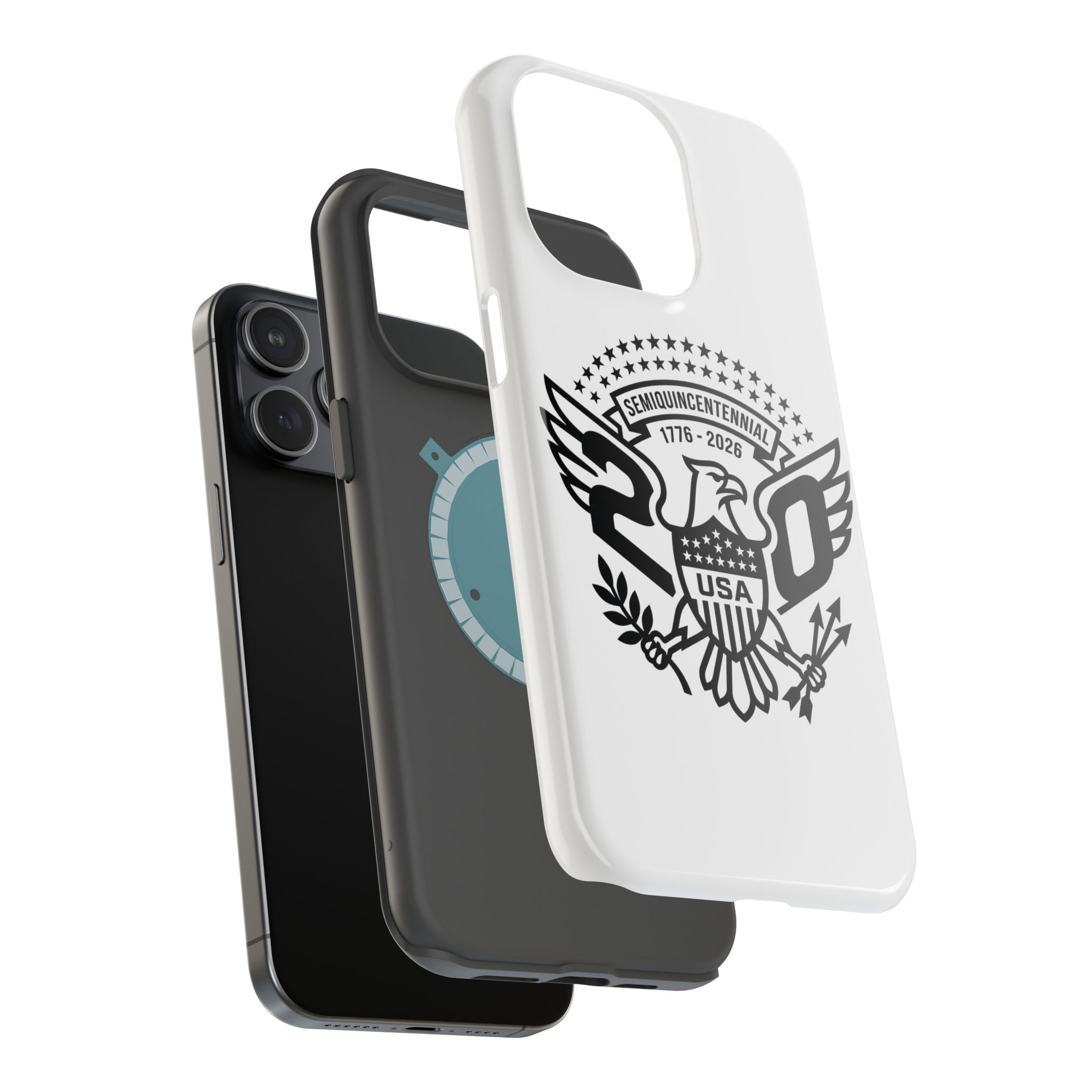 Magnetic Impact-Resistant Phone Case — USA Semiquincentennial