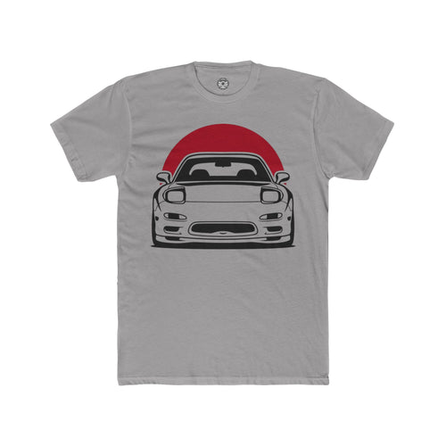 Men's Cotton Crew Tee — JDM Sunset