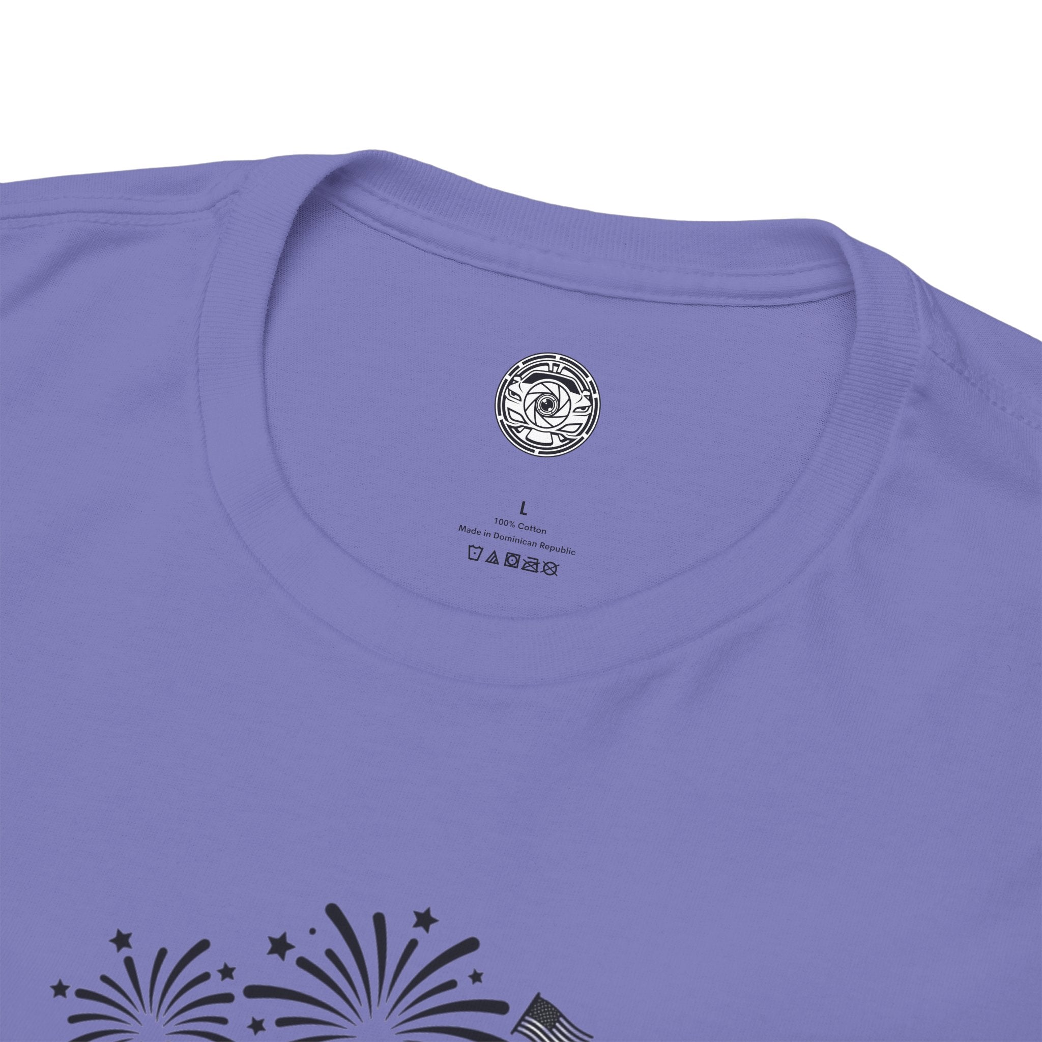 Unisex Heavy Cotton Tee — 4th of July — Modern American Muscle
