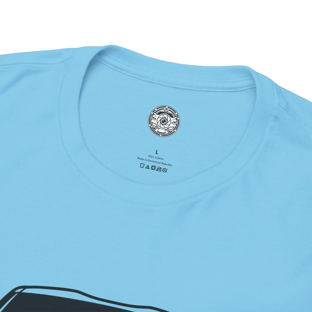 Unisex Heavy Cotton Tee — A90 Illuminated Headlights (Yellow)