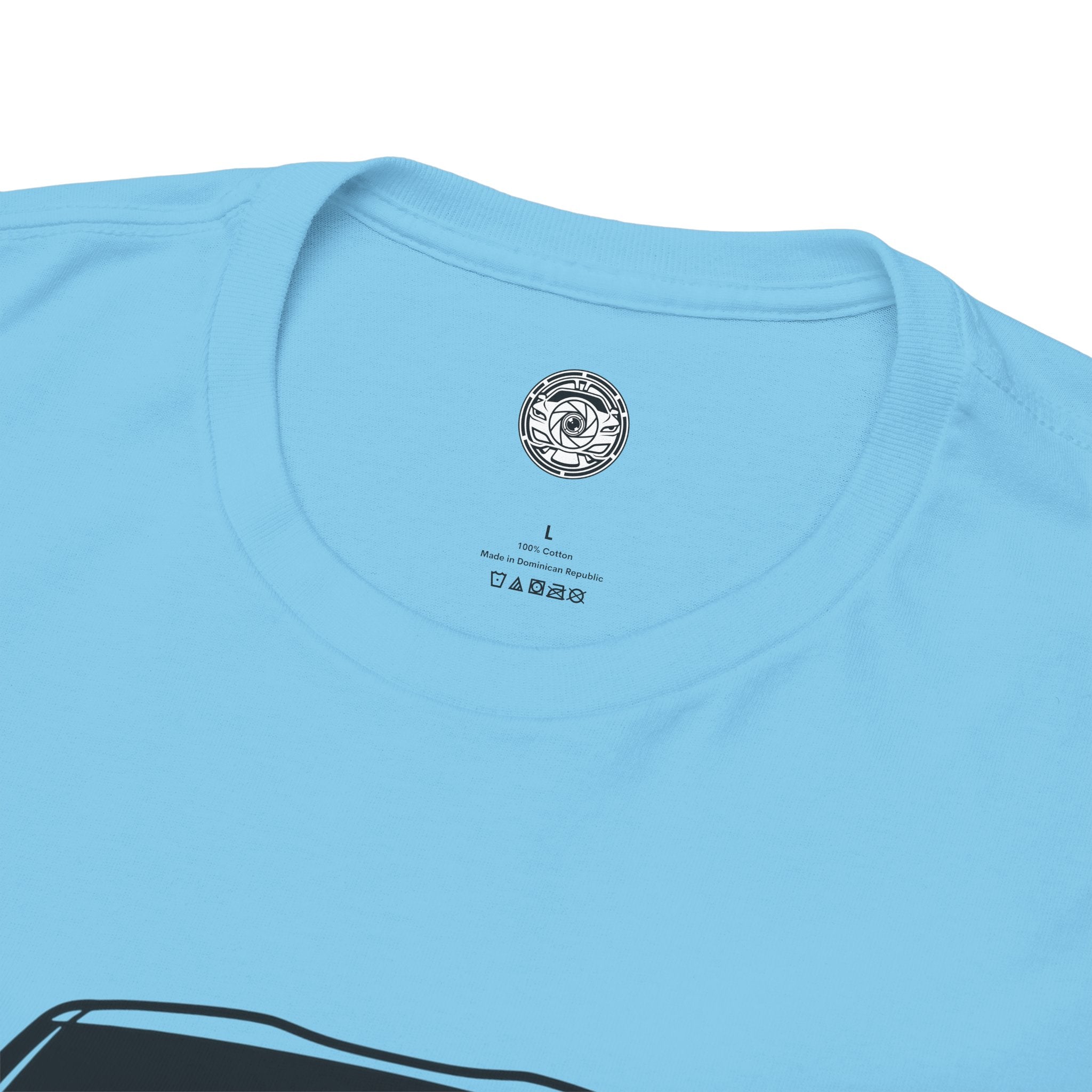 Unisex Heavy Cotton Tee — A90 Illuminated Headlights (Yellow)