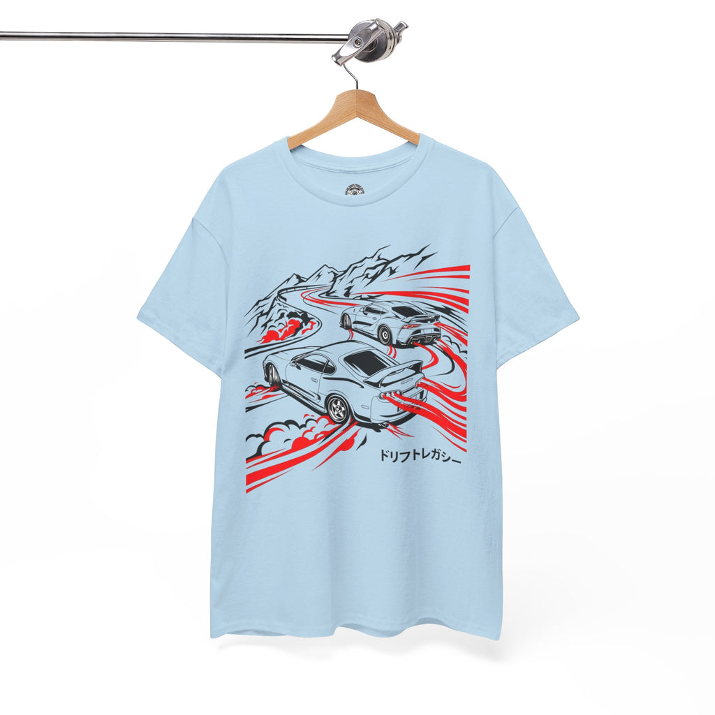 Unisex Heavy Cotton Tee — A80/A90 Touge Battle