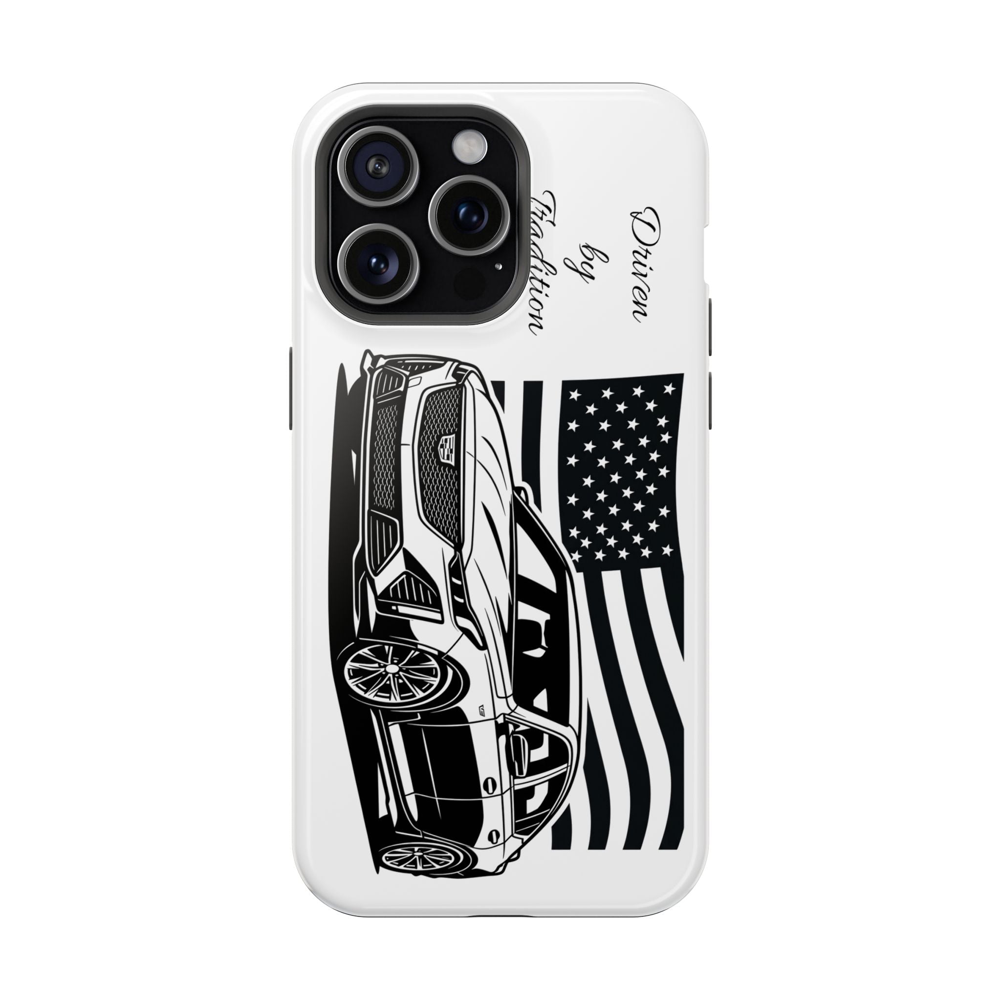 Magnetic Impact-Resistant Phone Case — "Driven by Tradition"