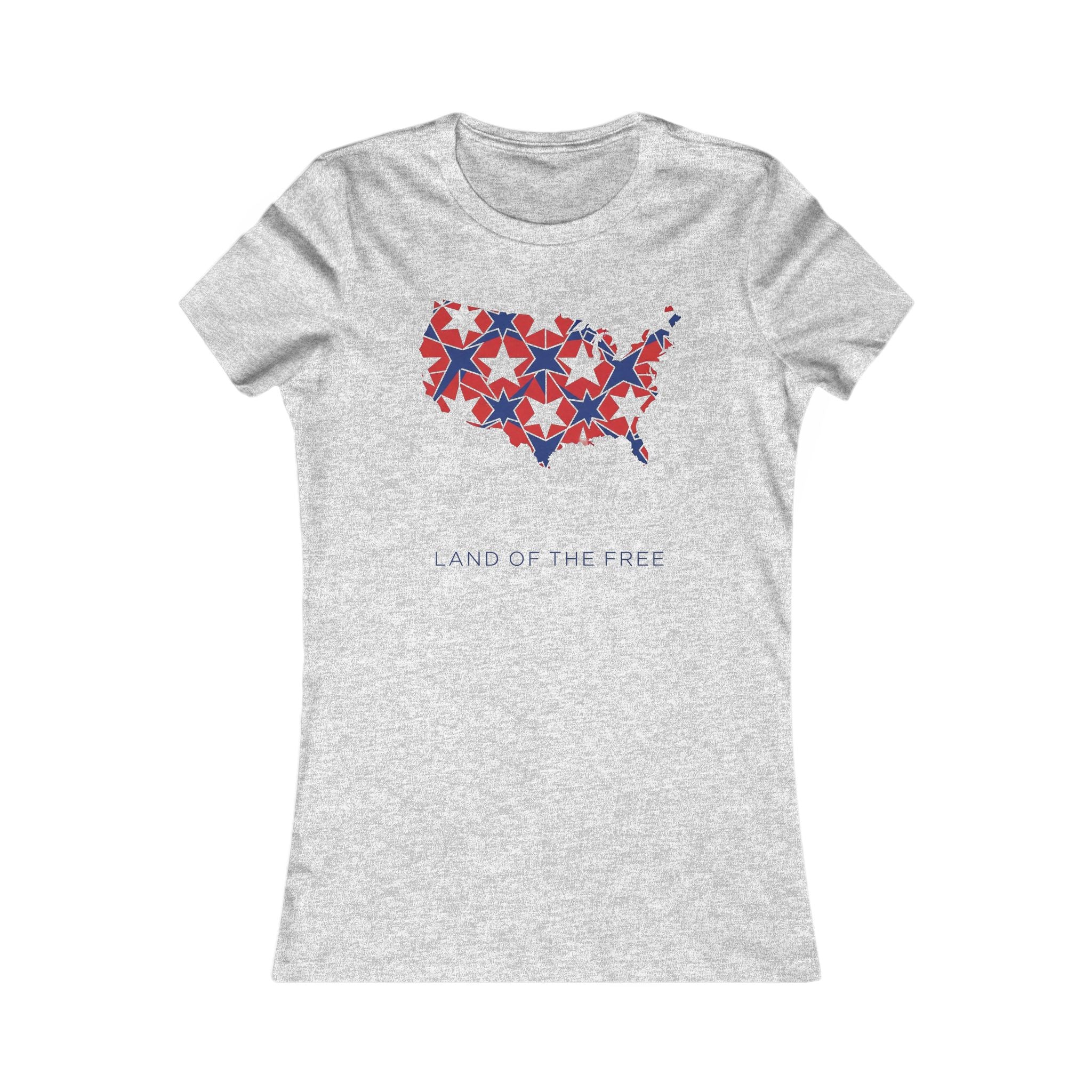 Women's Tee — USA Star Map