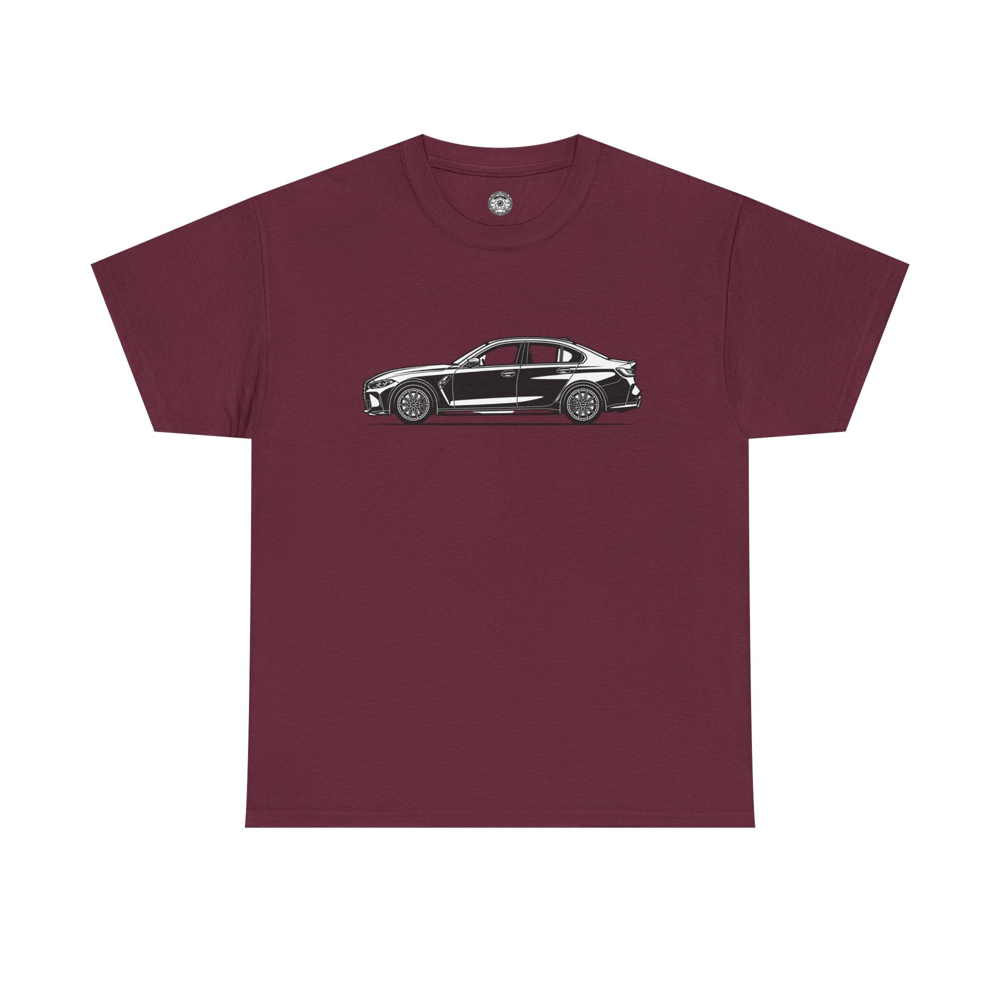 Unisex Heavy Cotton Tee — G80 Side Profile