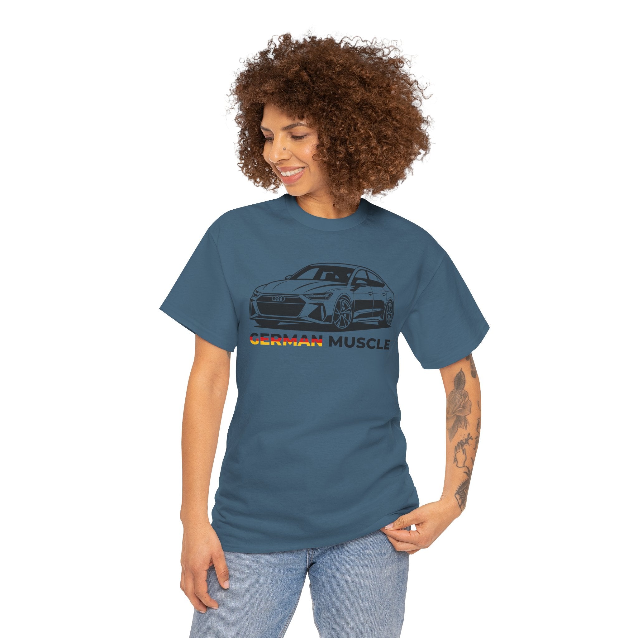 Unisex Heavy Cotton Tee — German Muscle