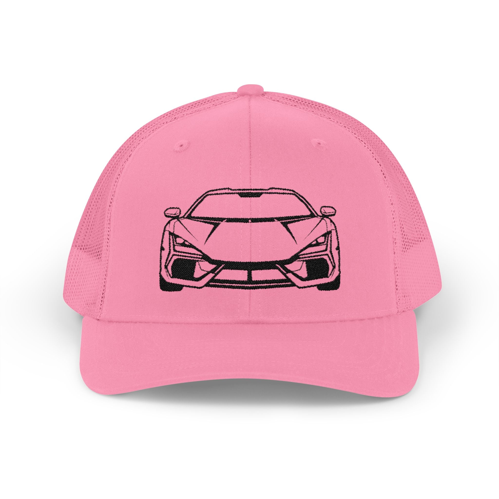 Snapback Trucker Cap — V12 Hybrid Minimalist Outline