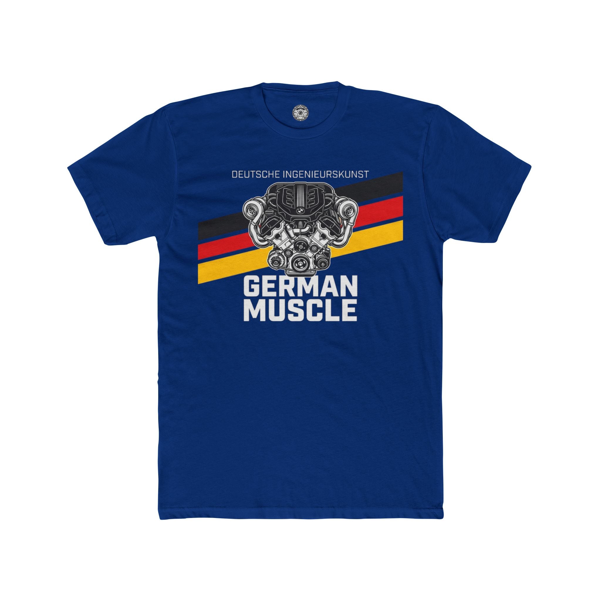 Men's Cotton Crew Tee - German Muscle