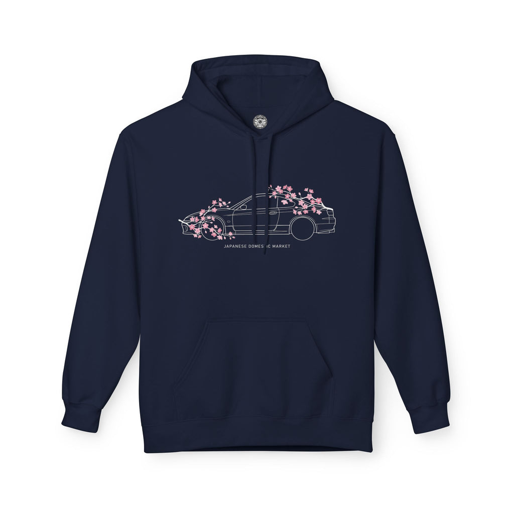 Women's Midweight Softsyle Fleece Hoodie — S15 Cherry Blossom