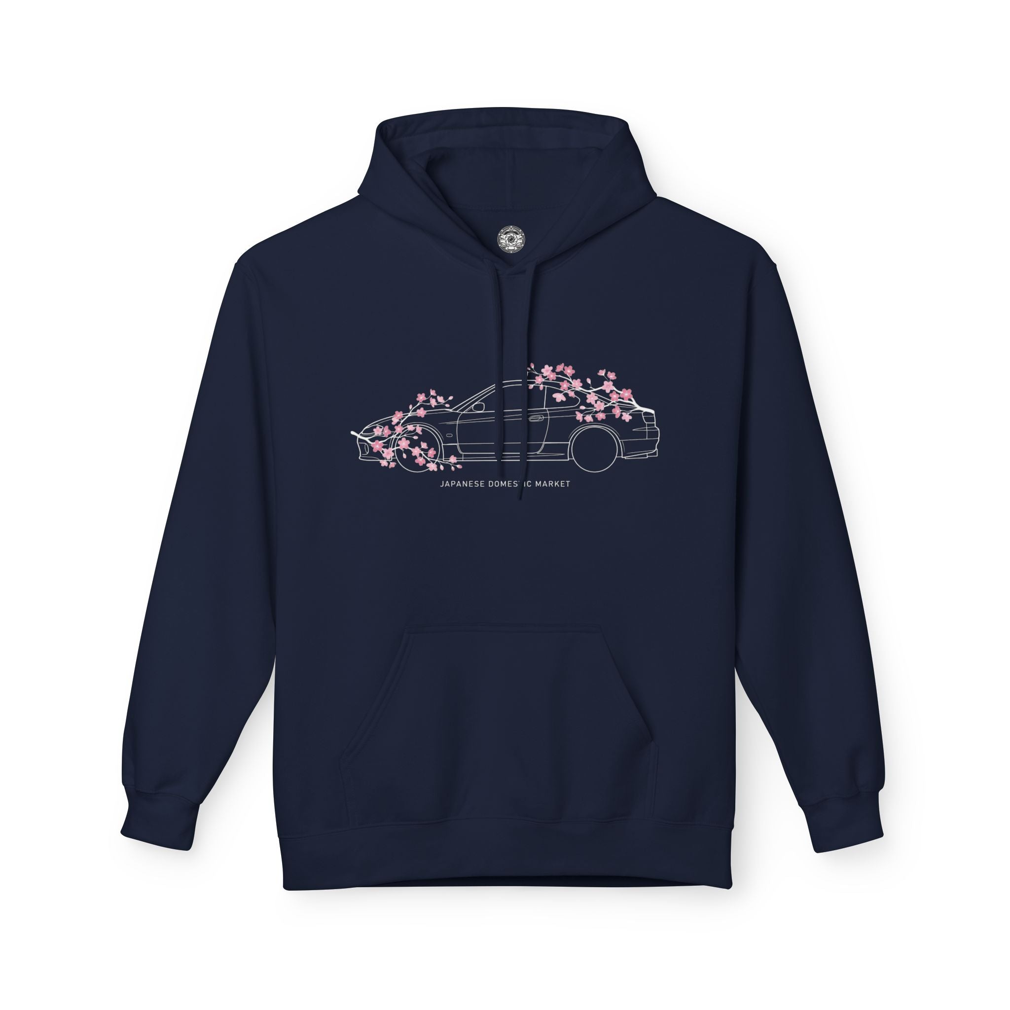 Women's Midweight Softsyle Fleece Hoodie — S15 Cherry Blossom
