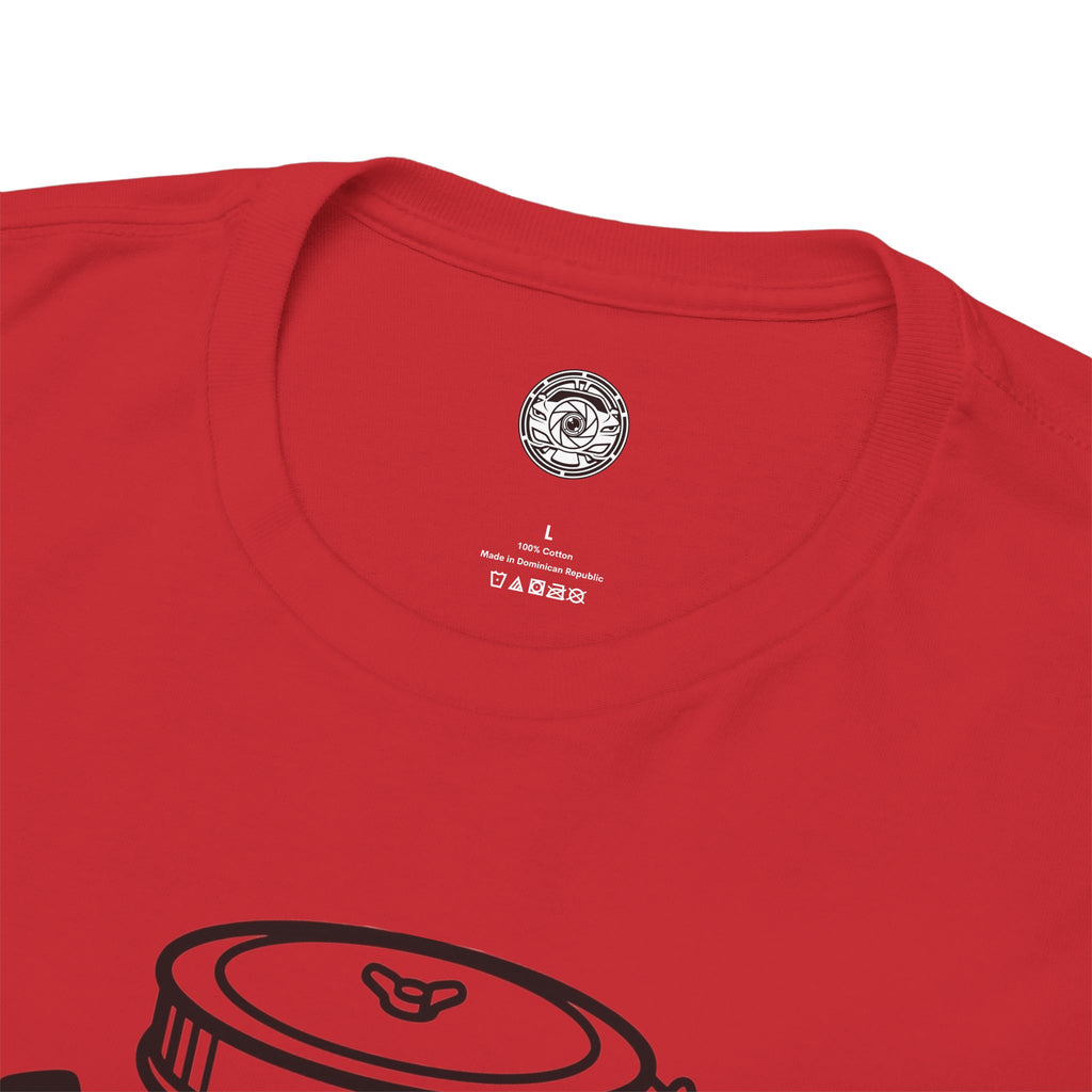 Unisex Heavy Cotton Tee — Engine Illustration (Big Block)
