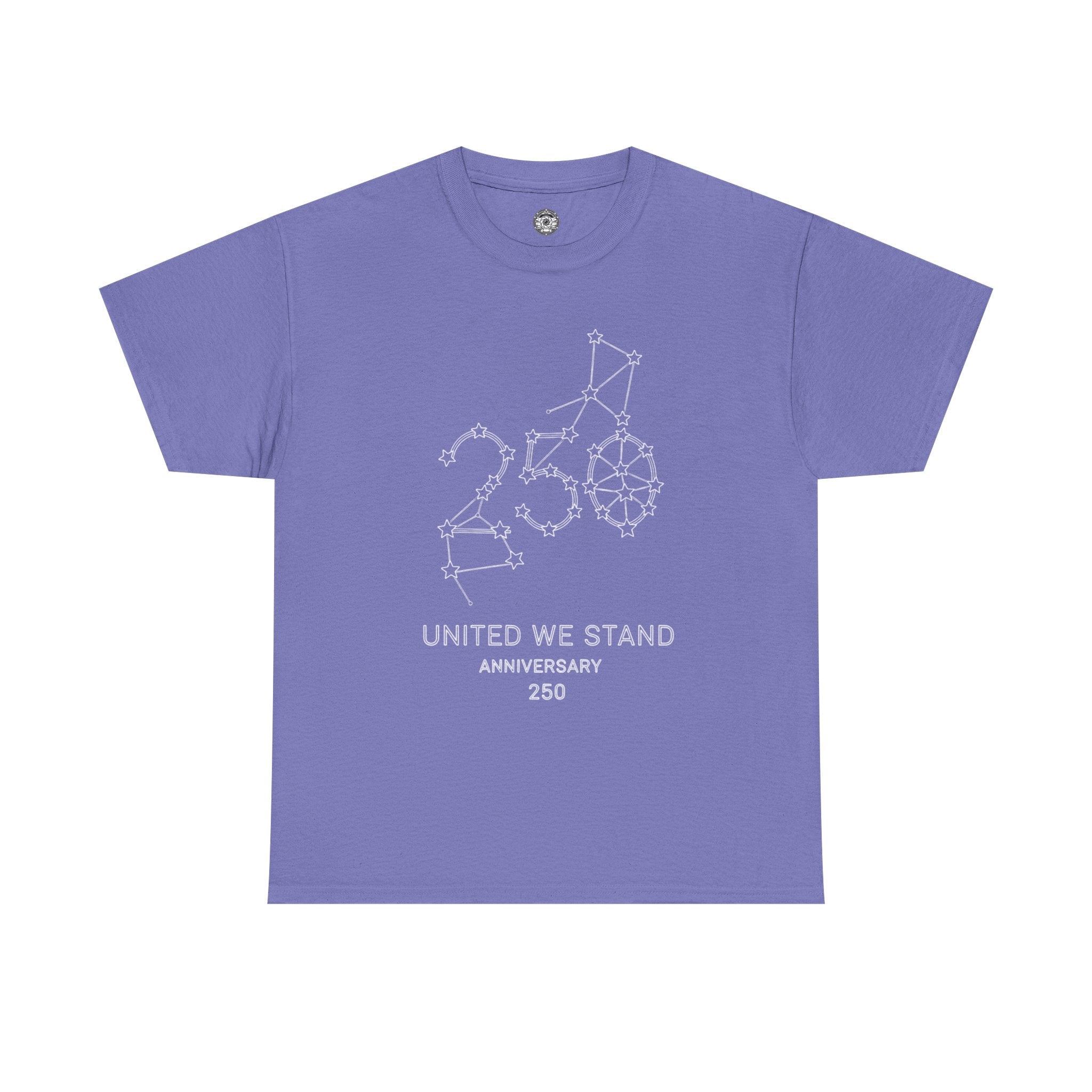 Unisex Heavy Cotton Tee — 250th Anniversary "United We Stand"