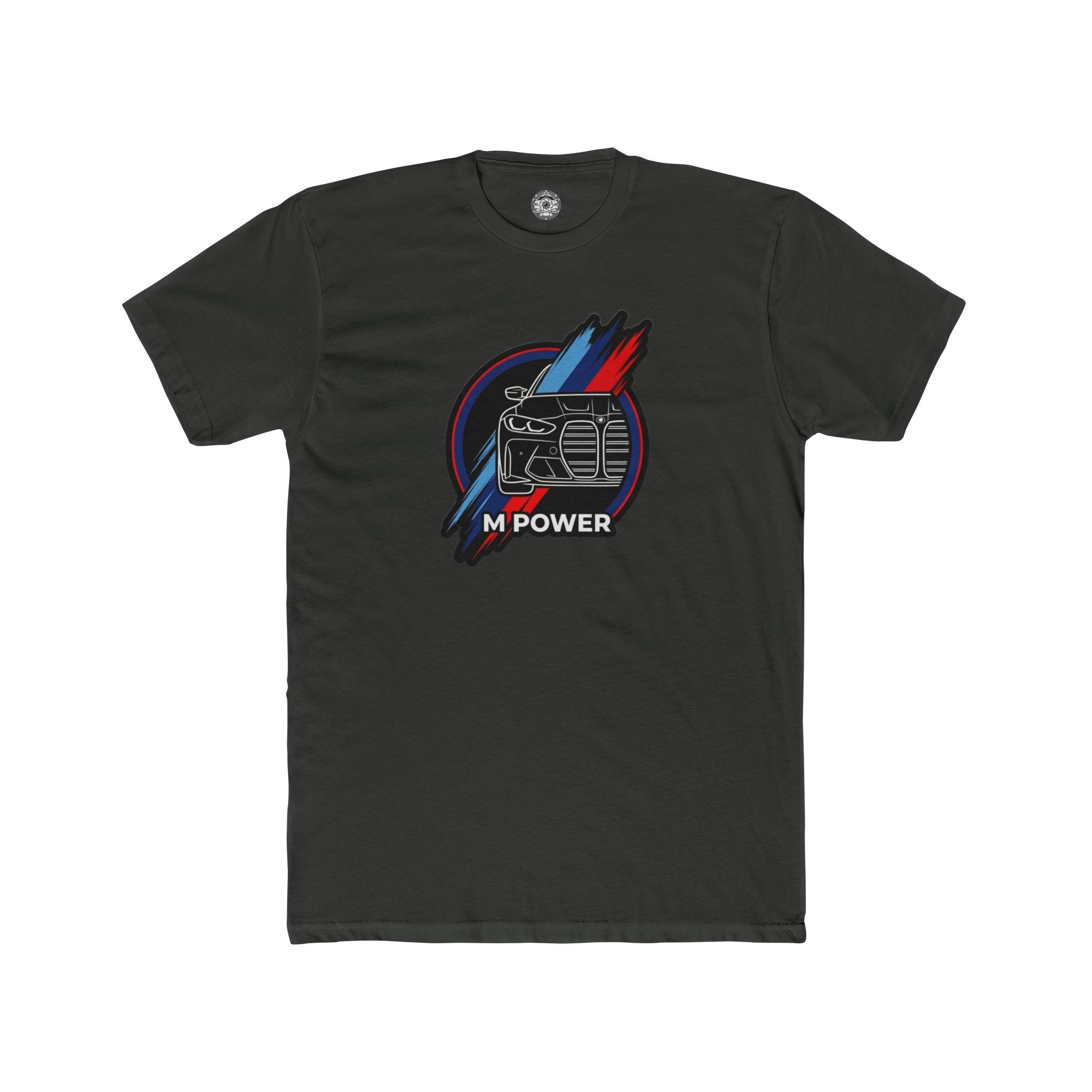 Men's Cotton Crew Tee — M Power