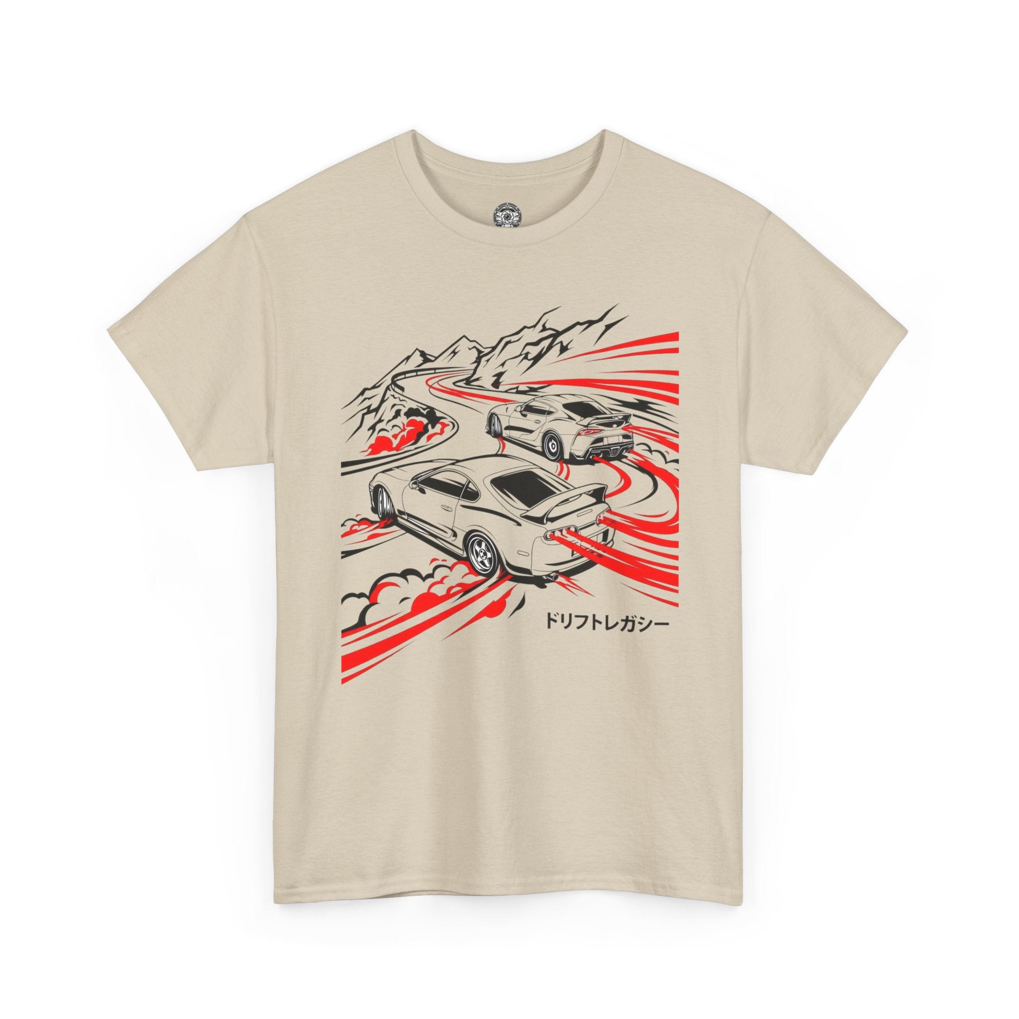 Unisex Heavy Cotton Tee — A80/A90 Touge Battle