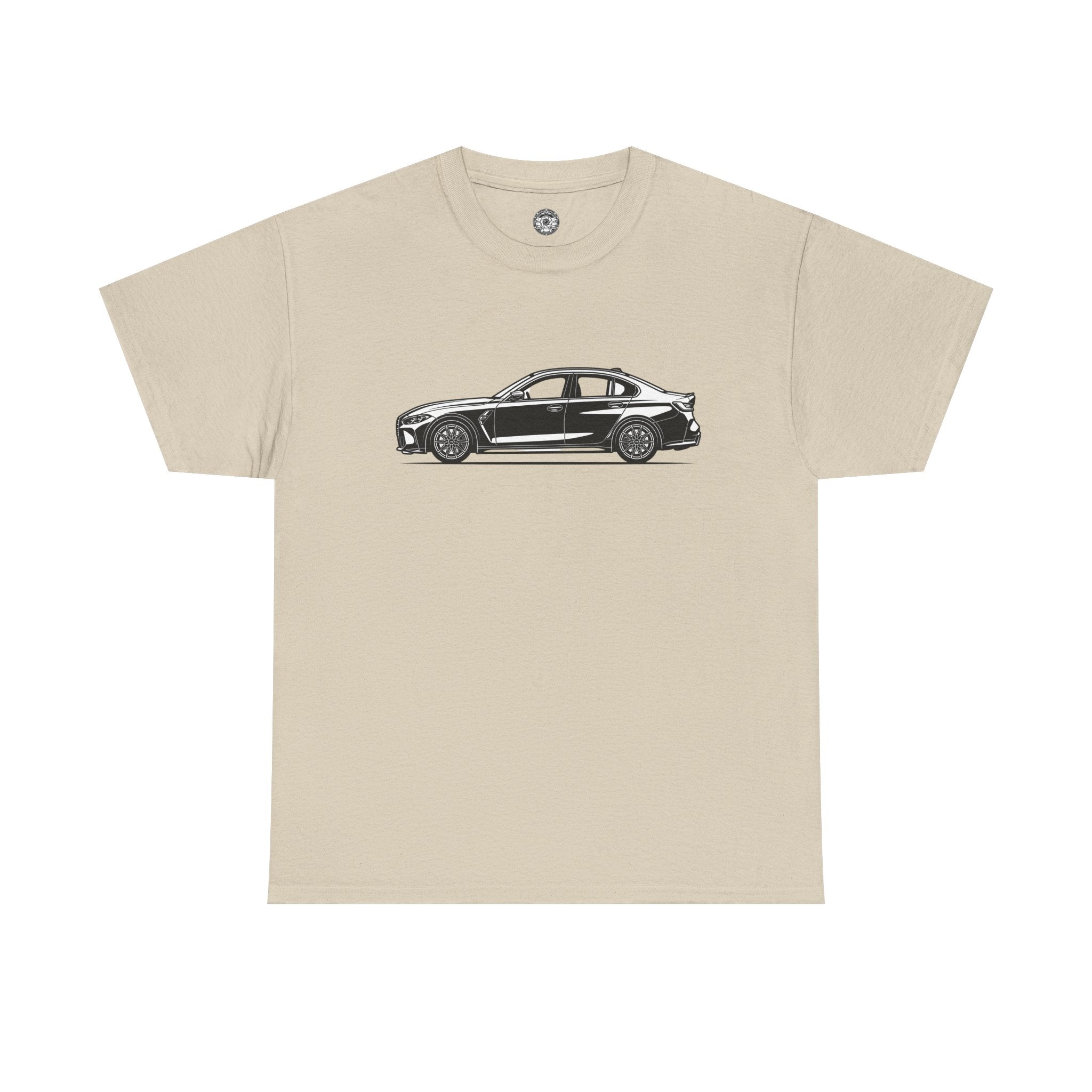 Unisex Heavy Cotton Tee — G80 Side Profile