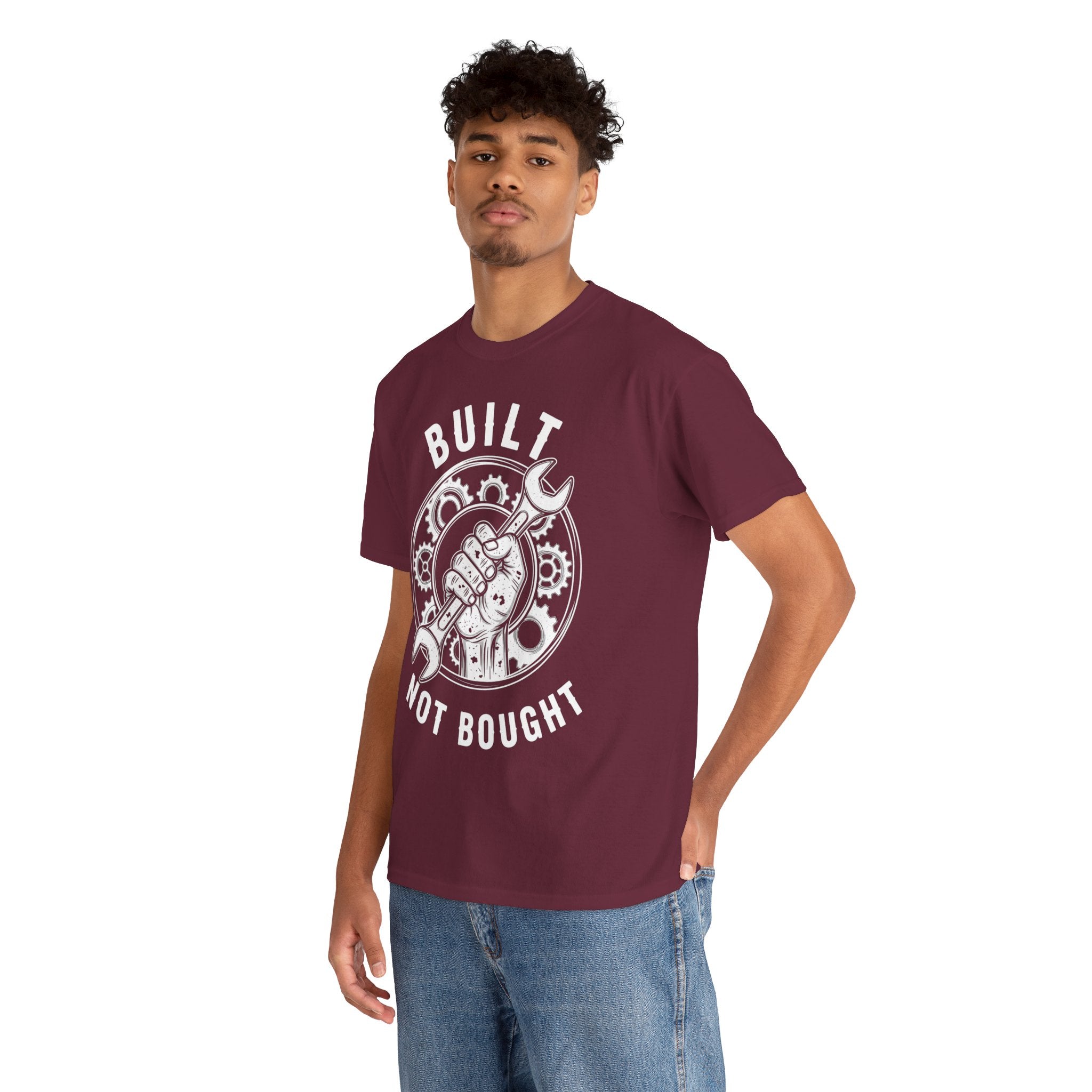 Unisex Heavy Cotton Tee — Built Not Bought