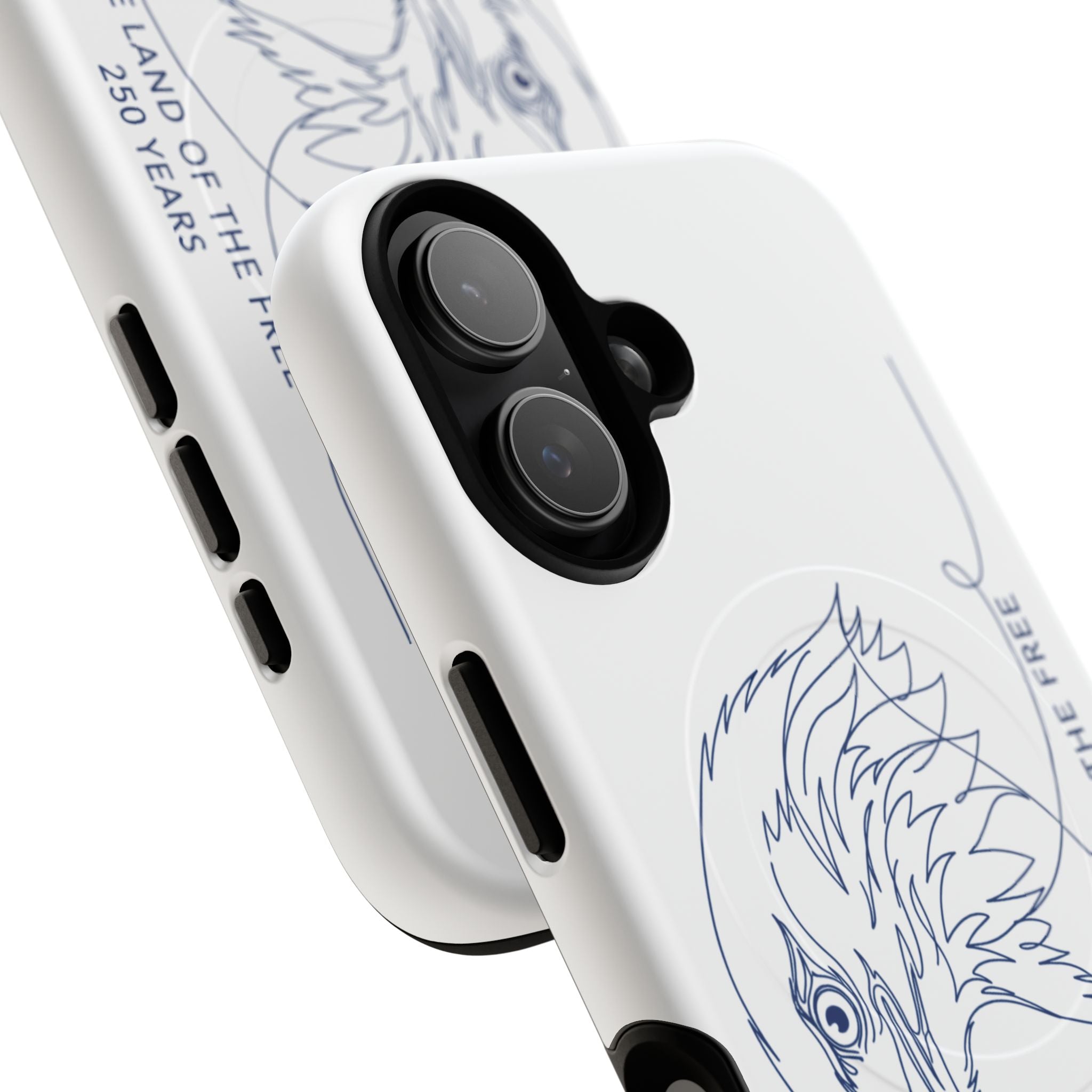 Magnetic iPhone 17 Case — "The Land of the Free, 250 Years"
