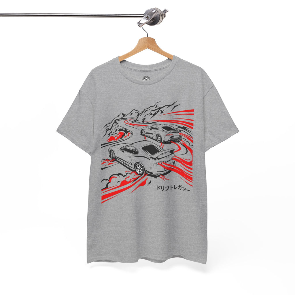 Unisex Heavy Cotton Tee — A80/A90 Touge Battle
