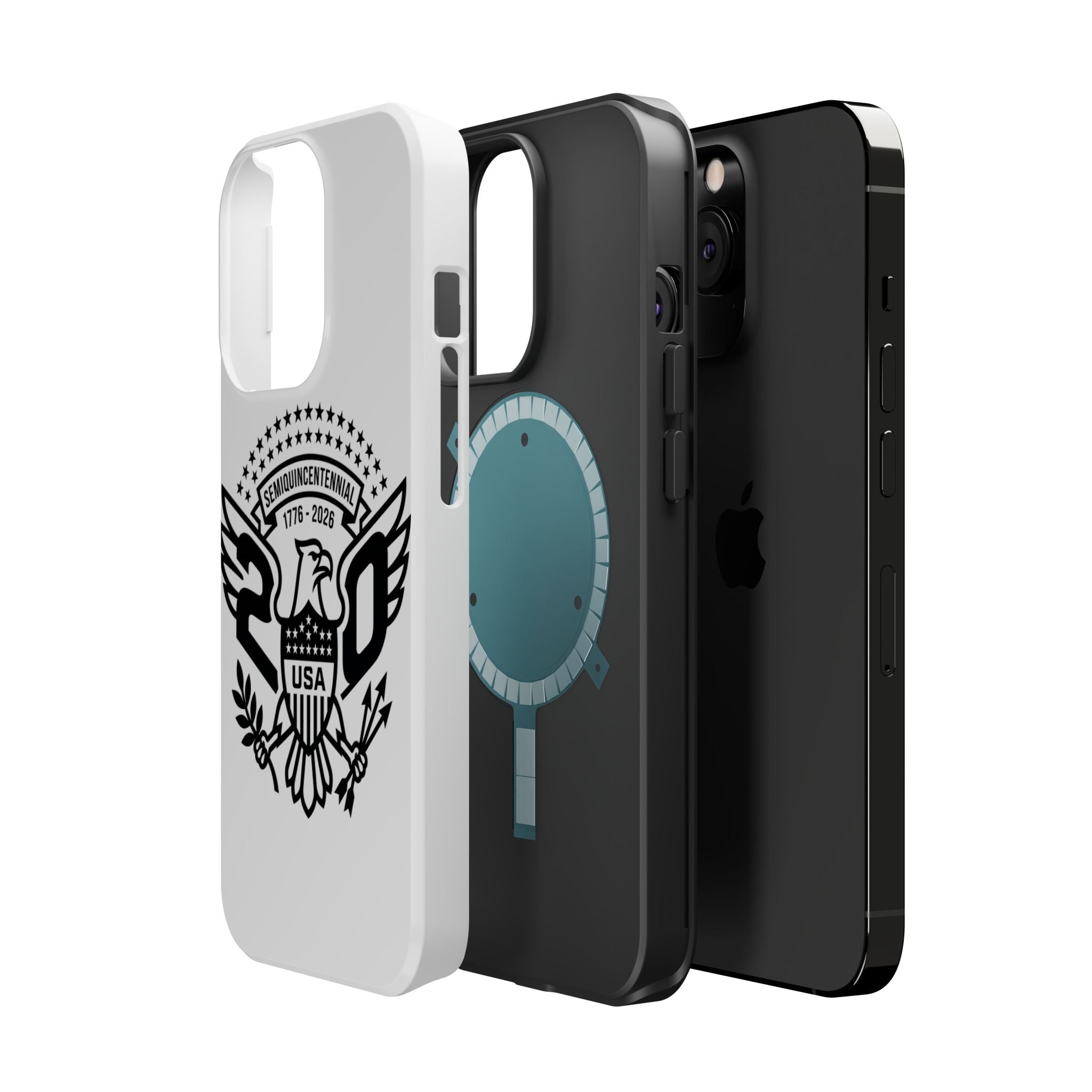 Magnetic Impact-Resistant Phone Case — USA Semiquincentennial