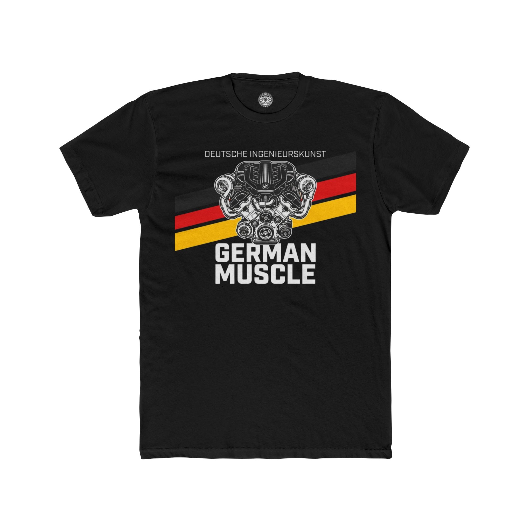 Men's Cotton Crew Tee - German Muscle