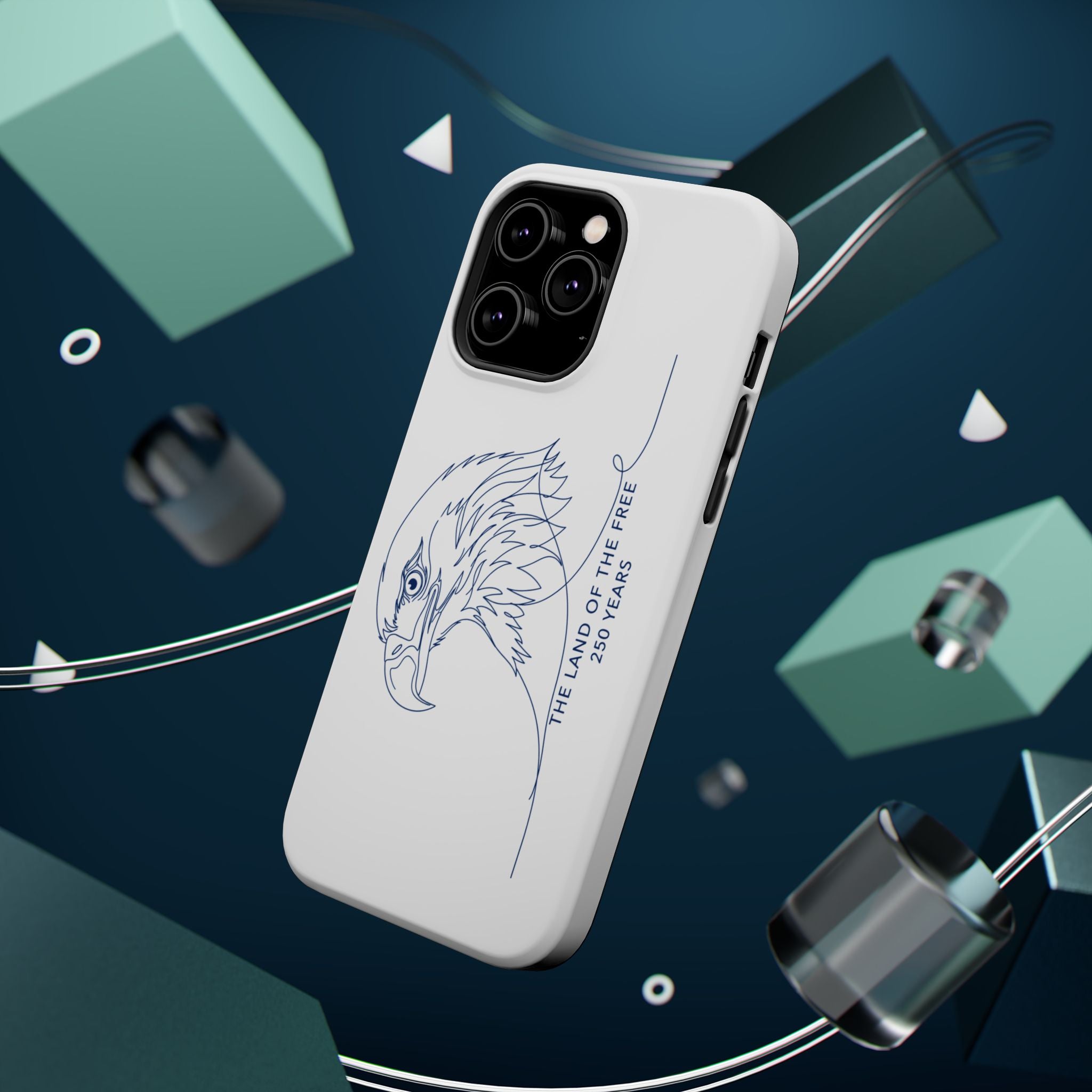 Magnetic Impact-Resistant Phone Case — "The Land of the Free" 250 Years