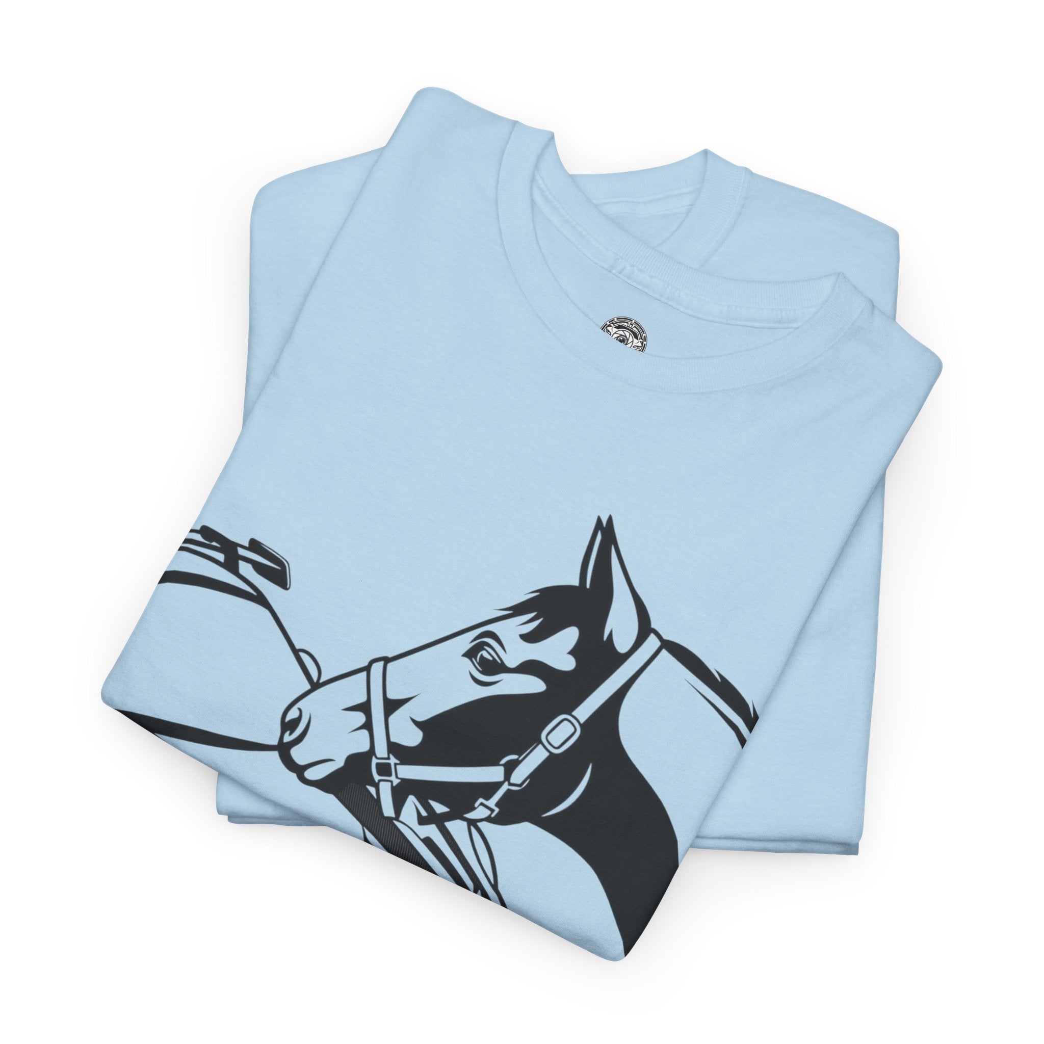 Unisex Heavy Cotton Tee — 992 vs Horse (Viral Video)