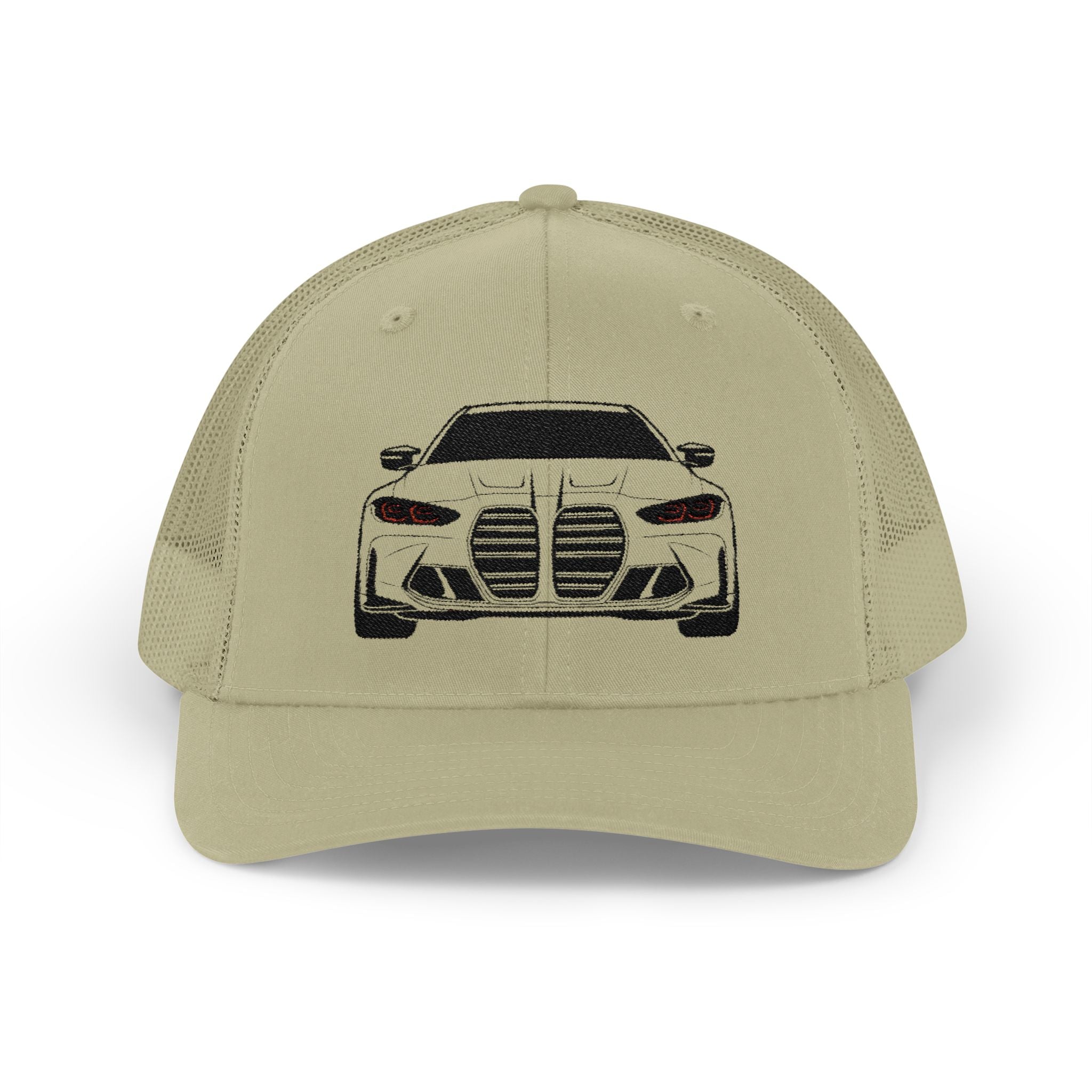Snapback Trucker Cap — G80 Illuminated Headlights (Red)
