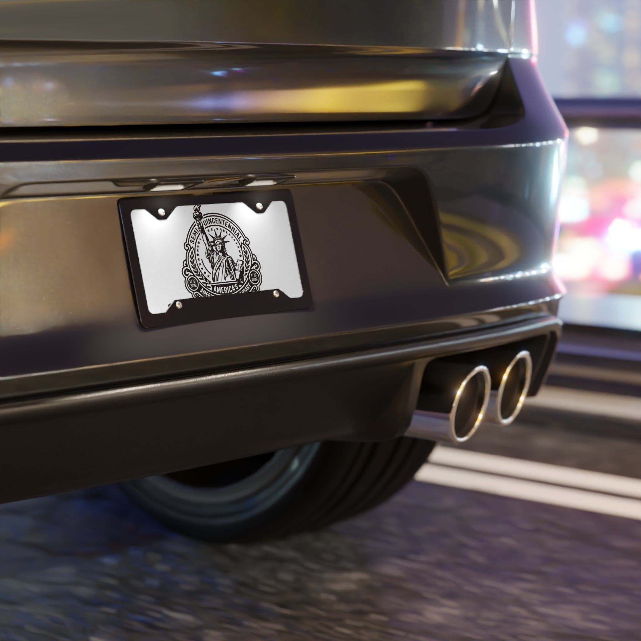 Vanity Plate — USA 2026 Semiquincentennial V2 (Limited Edition)