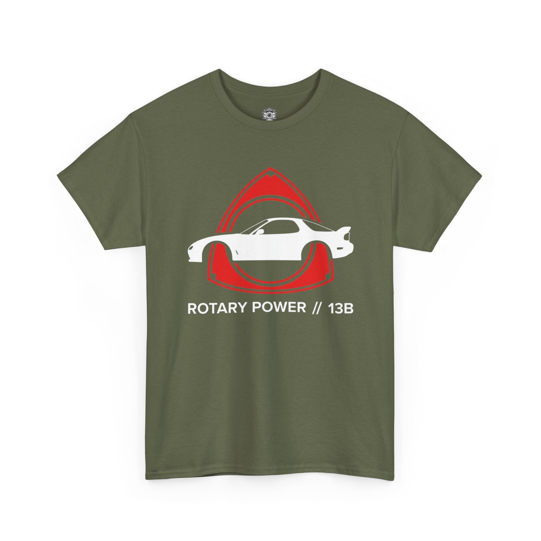 Unisex Heavy Cotton Tee - Rotary Power
