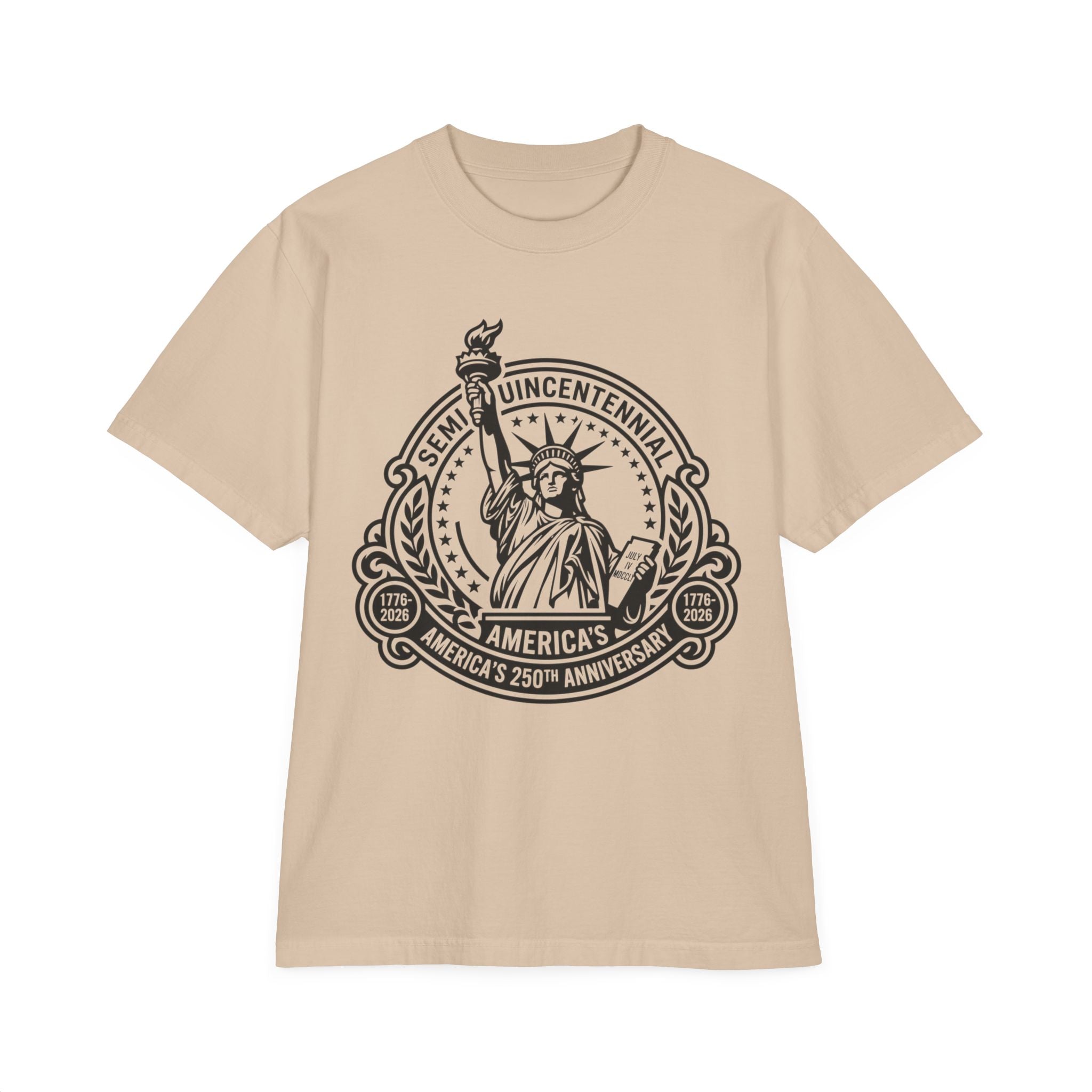 Unisex Garment-Dyed T-Shirt — America's 250th Quincentennial