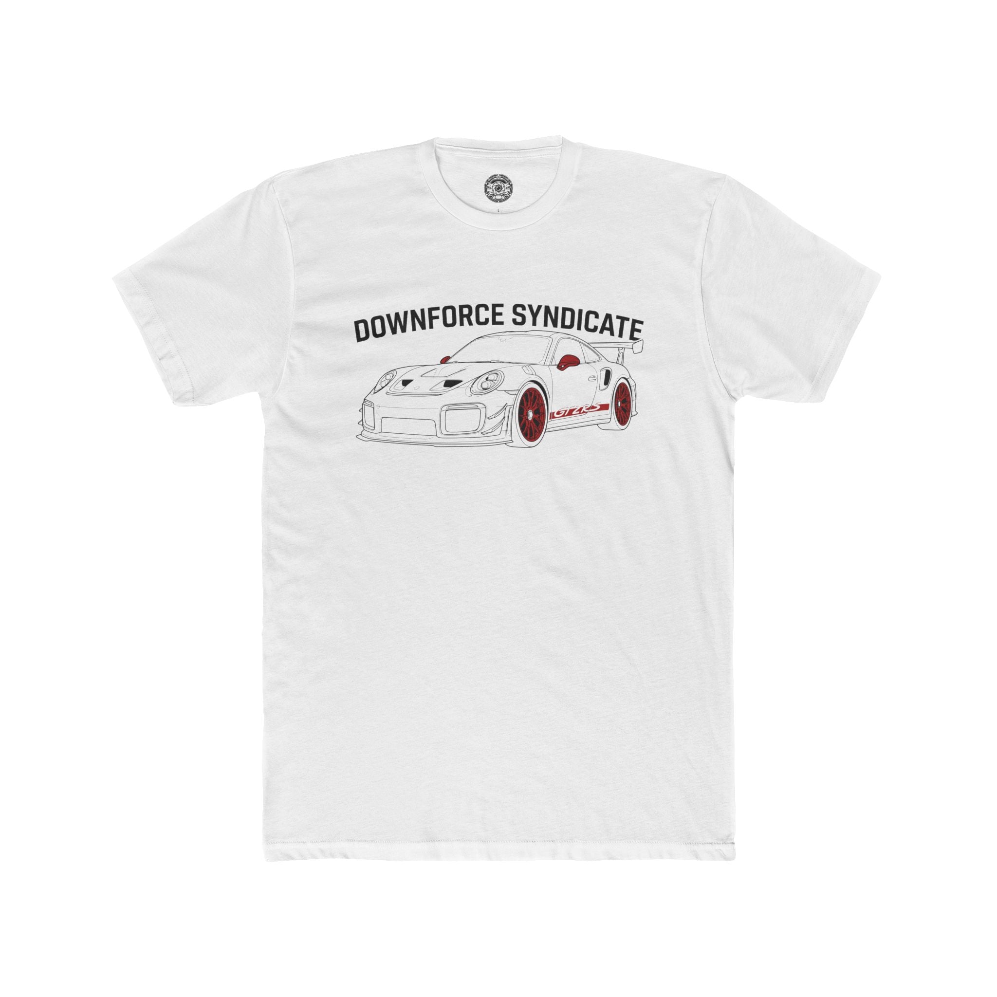 Men's Cotton Crew Tee — Downforce Syndicate
